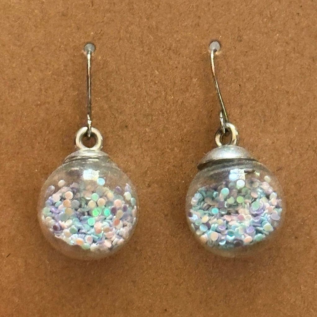 Other blue and pink bubble dangly earrings Size ONE SIZE - 2 Thumbnail