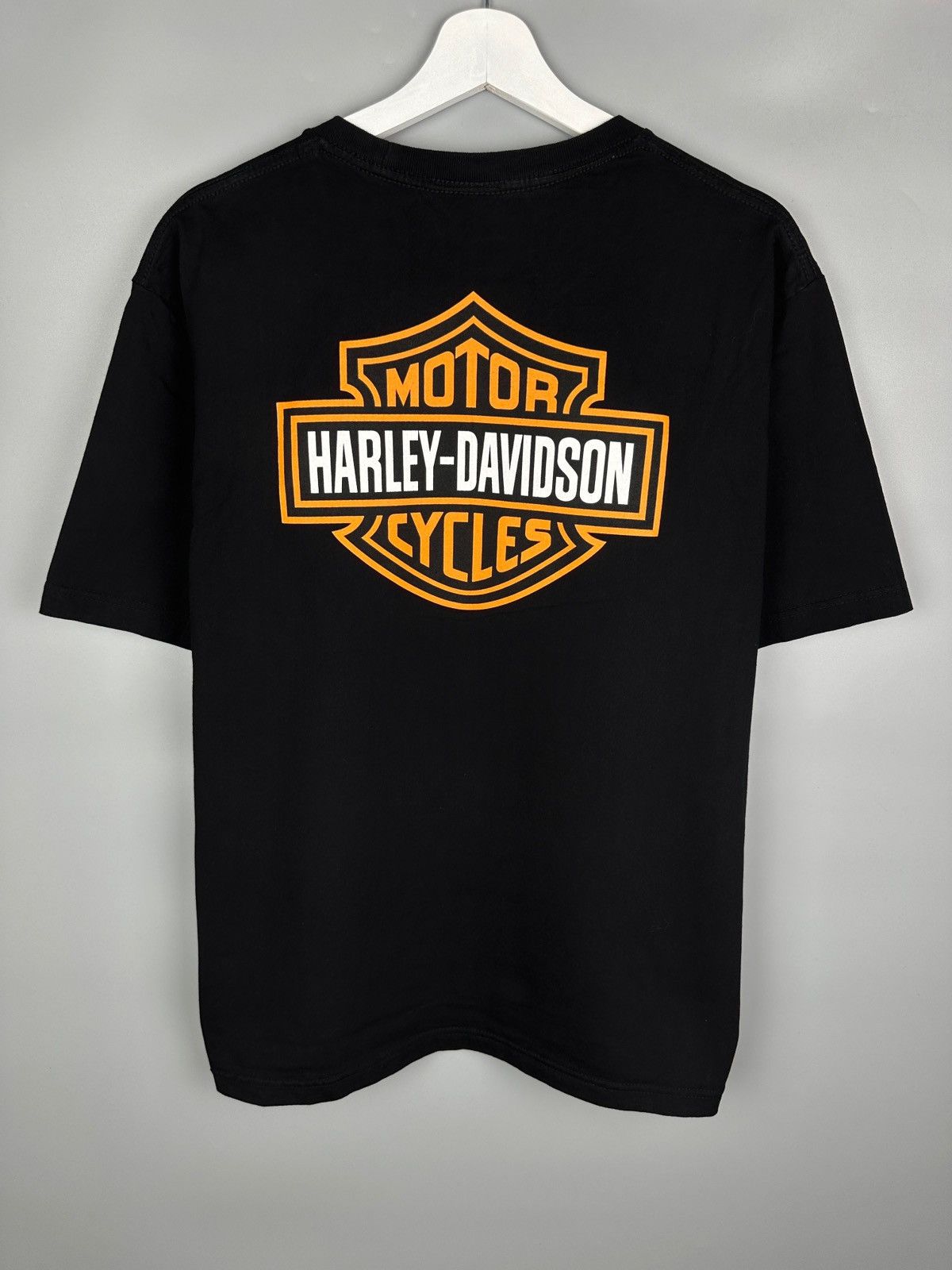Harley Davidson Vintage Harley Davidson Eagle Bike USA Graphic TShirt Pig 90 Size US L / EU 52-54 / 3 - 2 Thumbnail