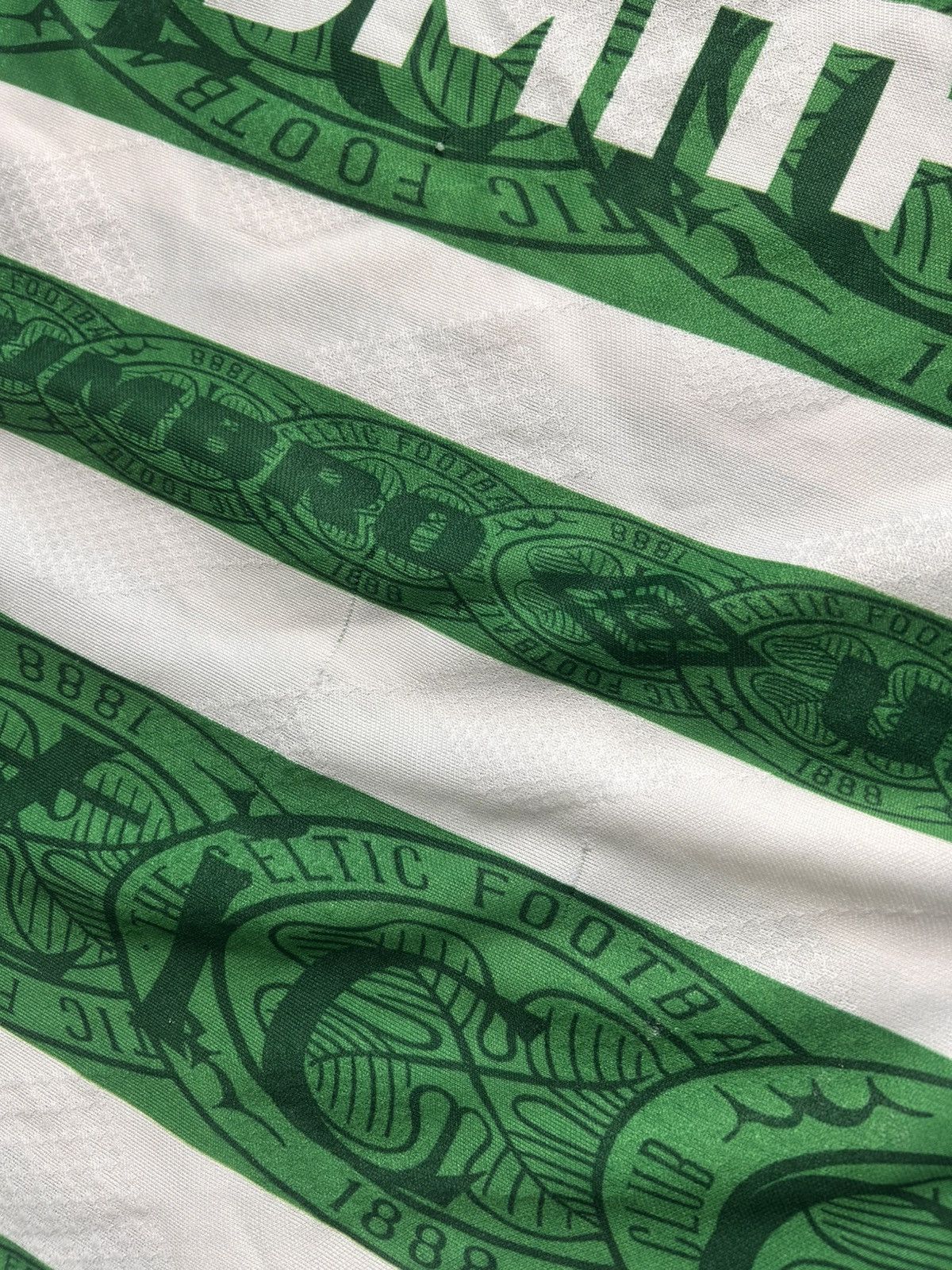 Umbro Celtic glasgow vintage 1996 football shirt Size US L / EU 52-54 / 3 - 5 Thumbnail