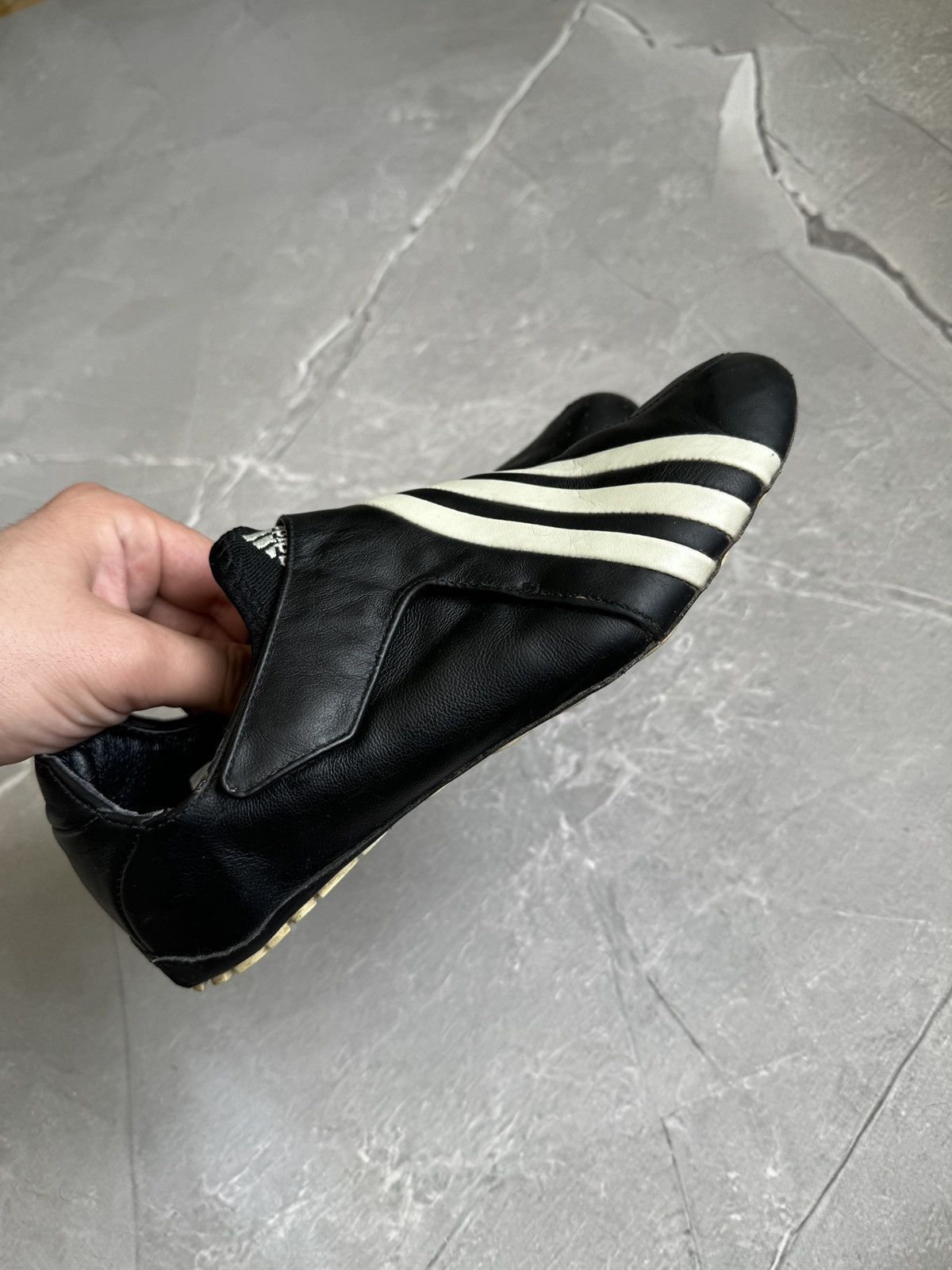 Adidas Vintage 00s Adidas Yoga Vario Leather Slip On Sneakers Y-3 Size US 7.5 / IT 37.5 - 9 Thumbnail