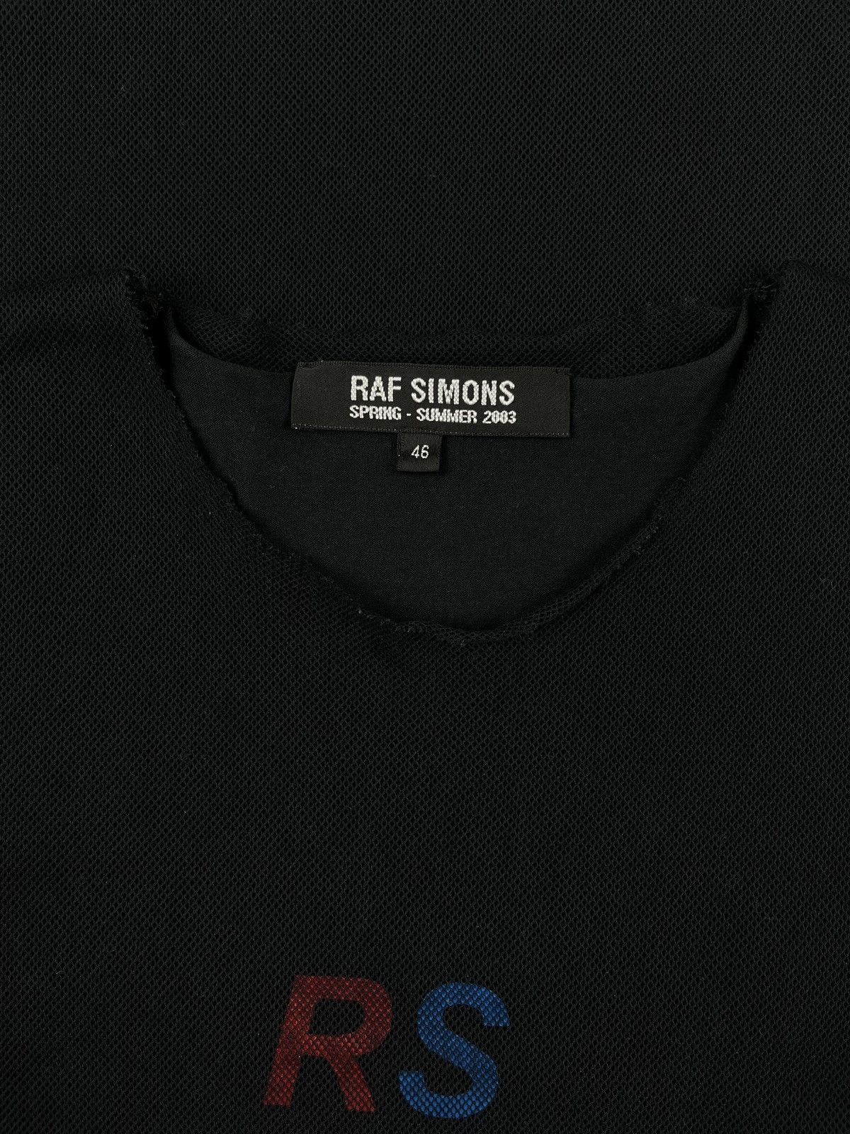 Raf Simons SS03 Raf Simons Consumed Resisted Net Mesh Tank Top Size US S / EU 44-46 / 1 - 5 Thumbnail