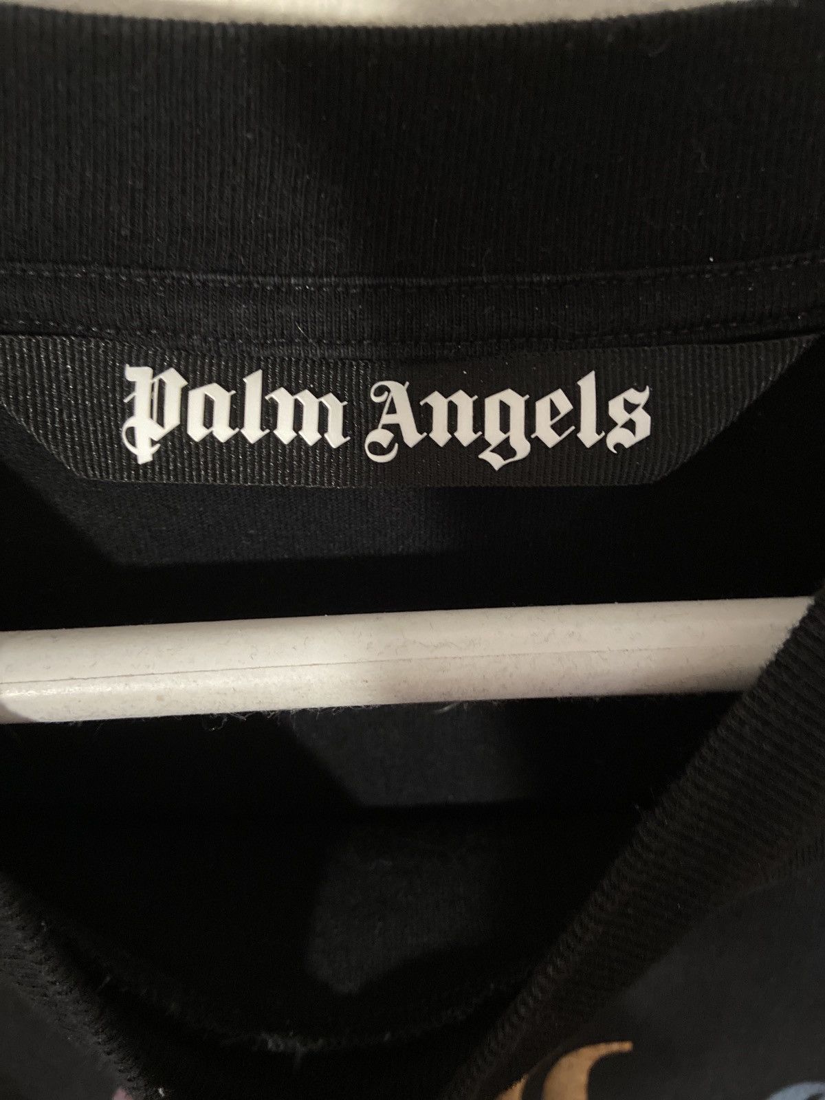 Palm Angels Palm Angels Gothic Logo T-Shirt Size US S / EU 44-46 / 1 - 5 Thumbnail