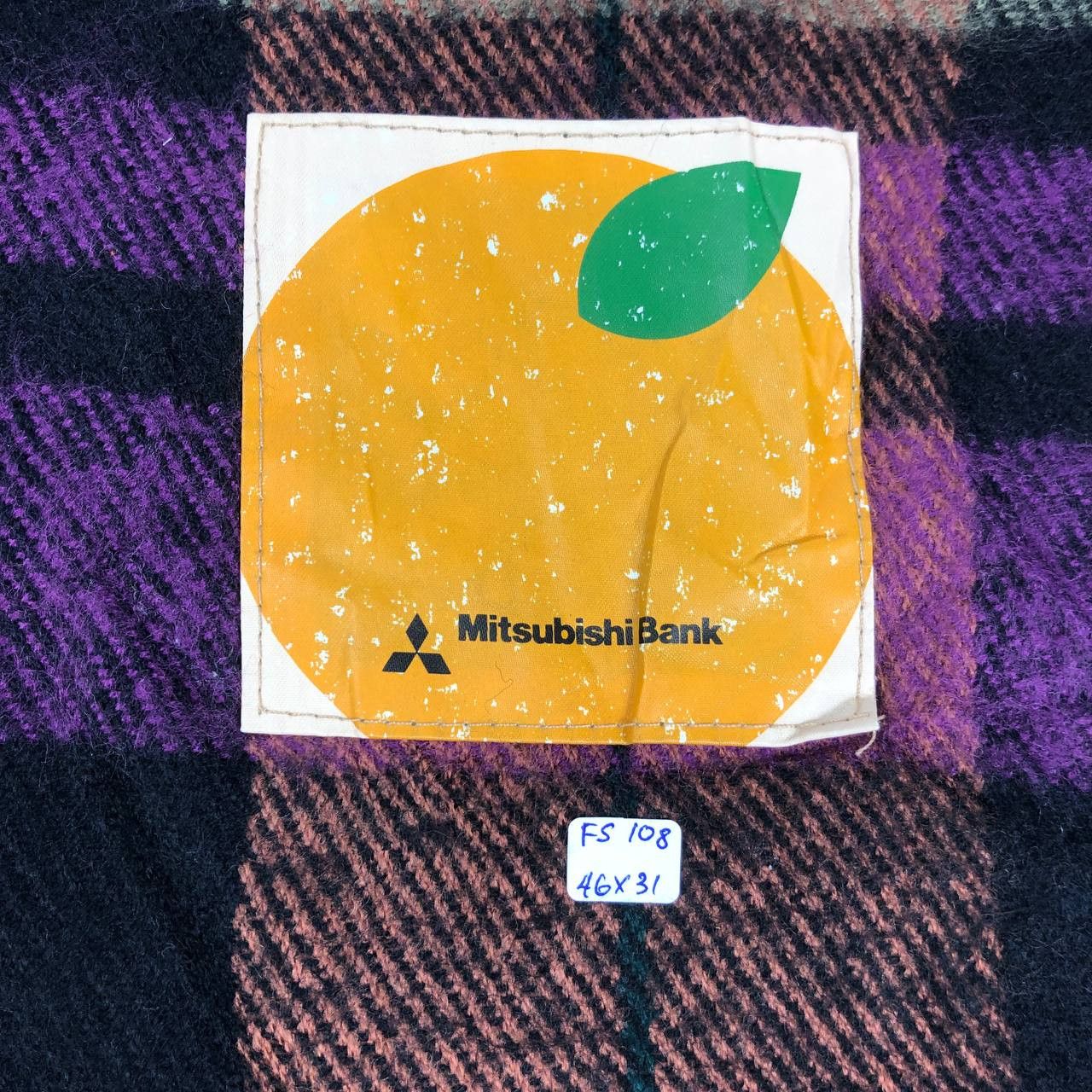 Vintage Mitsubishi Scarf / Muffler / Neckwear FS108 Size ONE SIZE - 3 Thumbnail