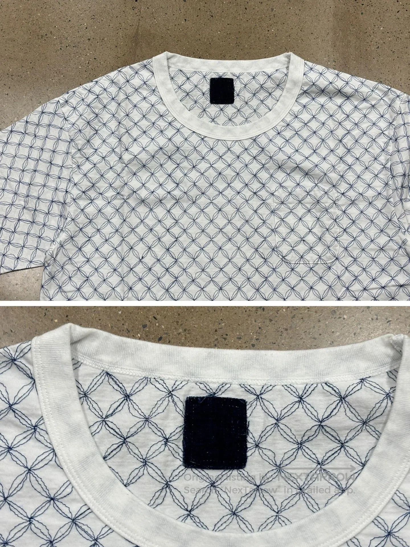 Visvim Visvim Nagoya Limited Sashiko Jumbo Tee. Size US L / EU 52-54 / 3 - 4 Thumbnail