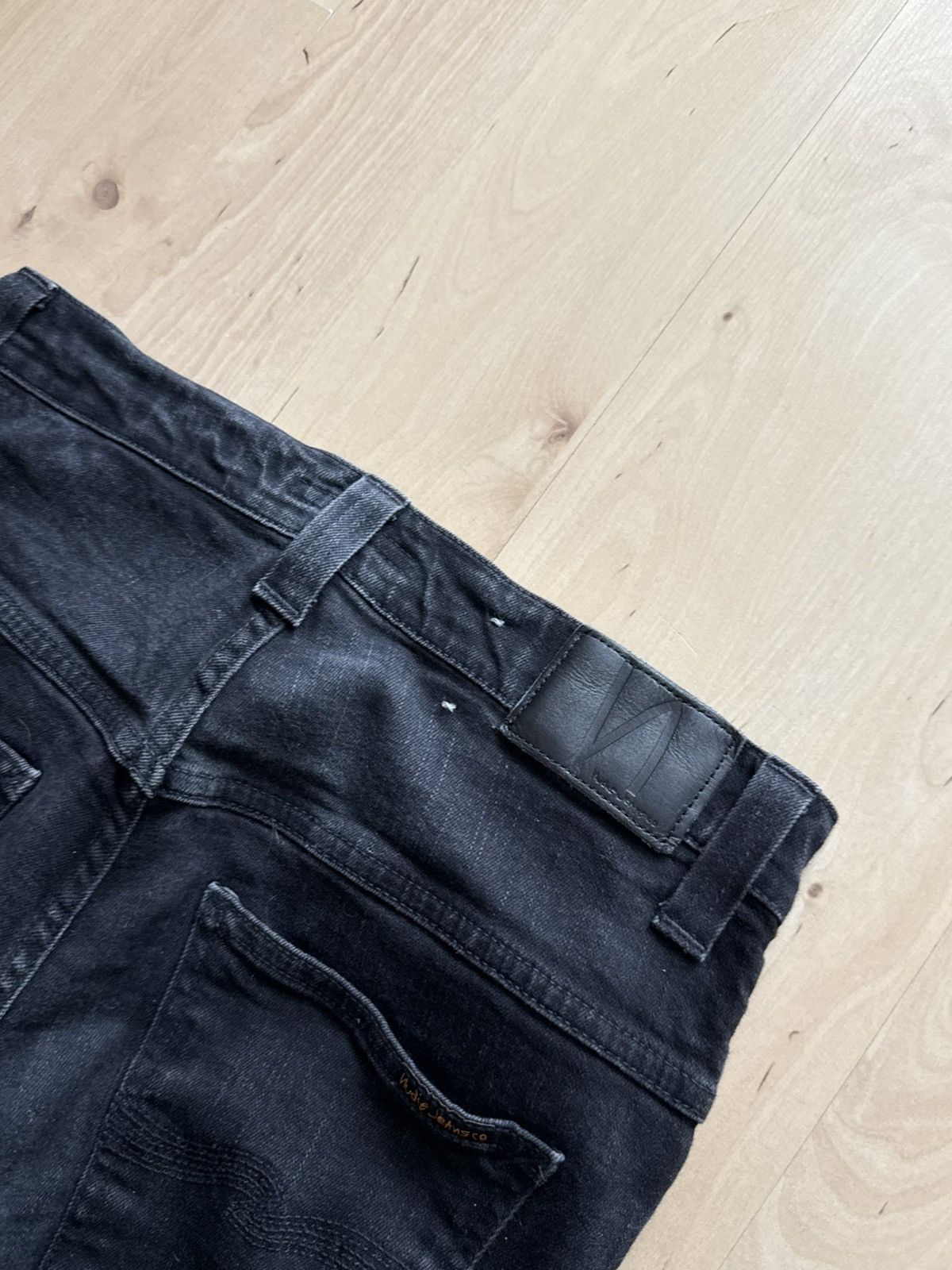 Nudie Jeans Nudie Jeans Taped Ted skinny denim jeans 32/32 Size US 32 / EU 48 - 8 Thumbnail