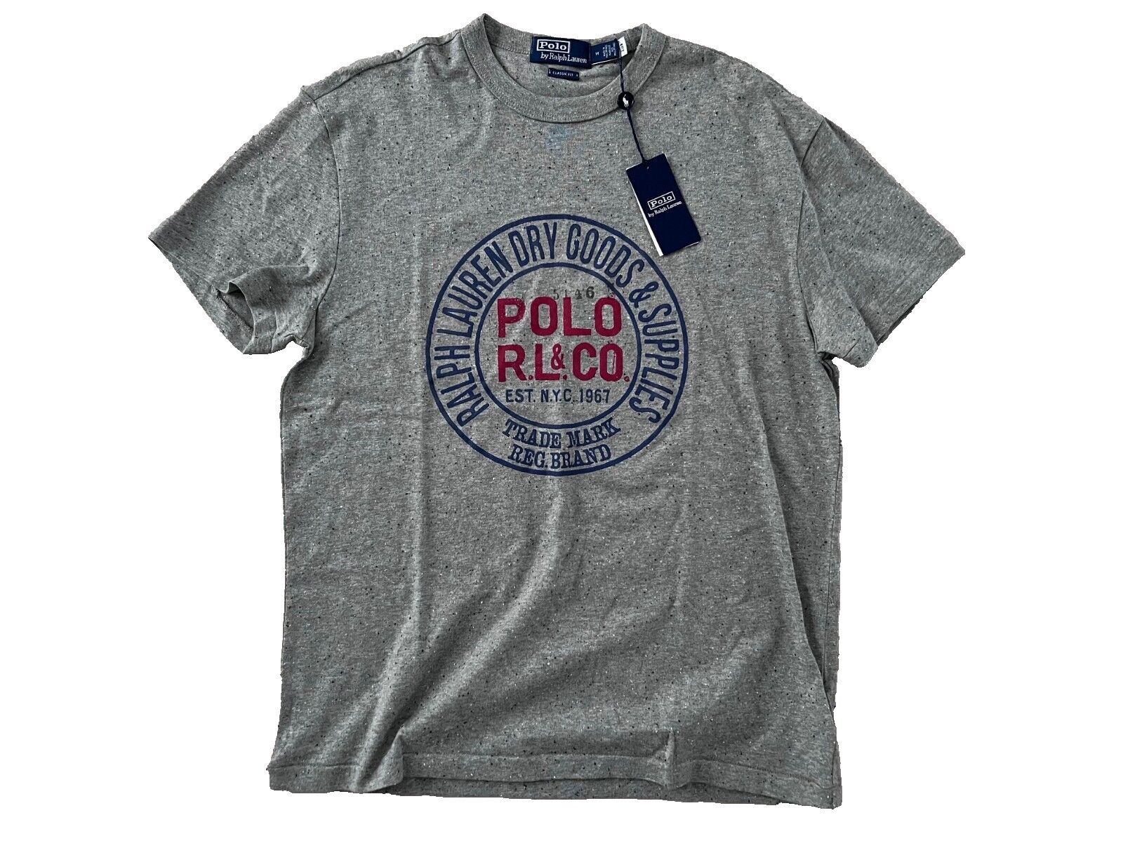 Polo Ralph Lauren Polo Ralph Lauren Est. N.Y.C 1967 Goods & Supplies Tee M Size US M / EU 48-50 / 2 - 2 Thumbnail