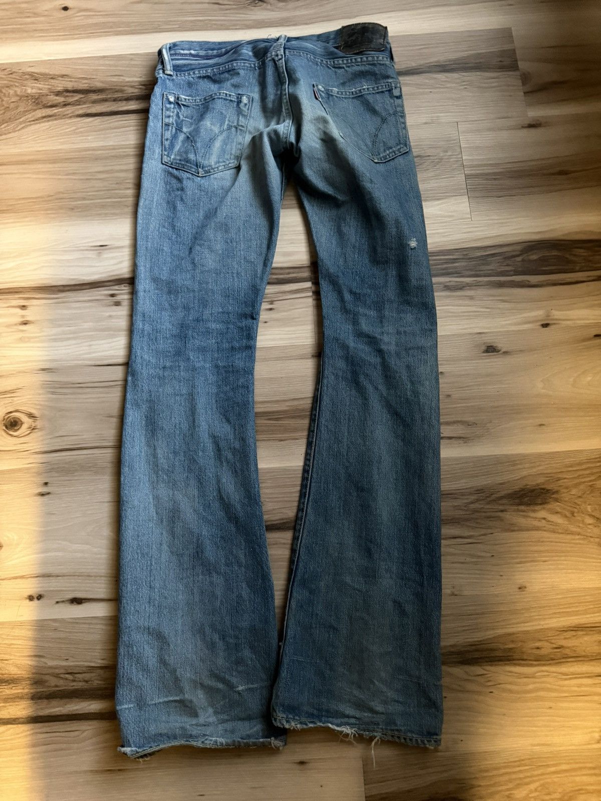 Hysteric Glamour Hysteric Glamour Cheap Trick Typewriter Flared Denim Size US 28 / EU 44 - 3 Thumbnail