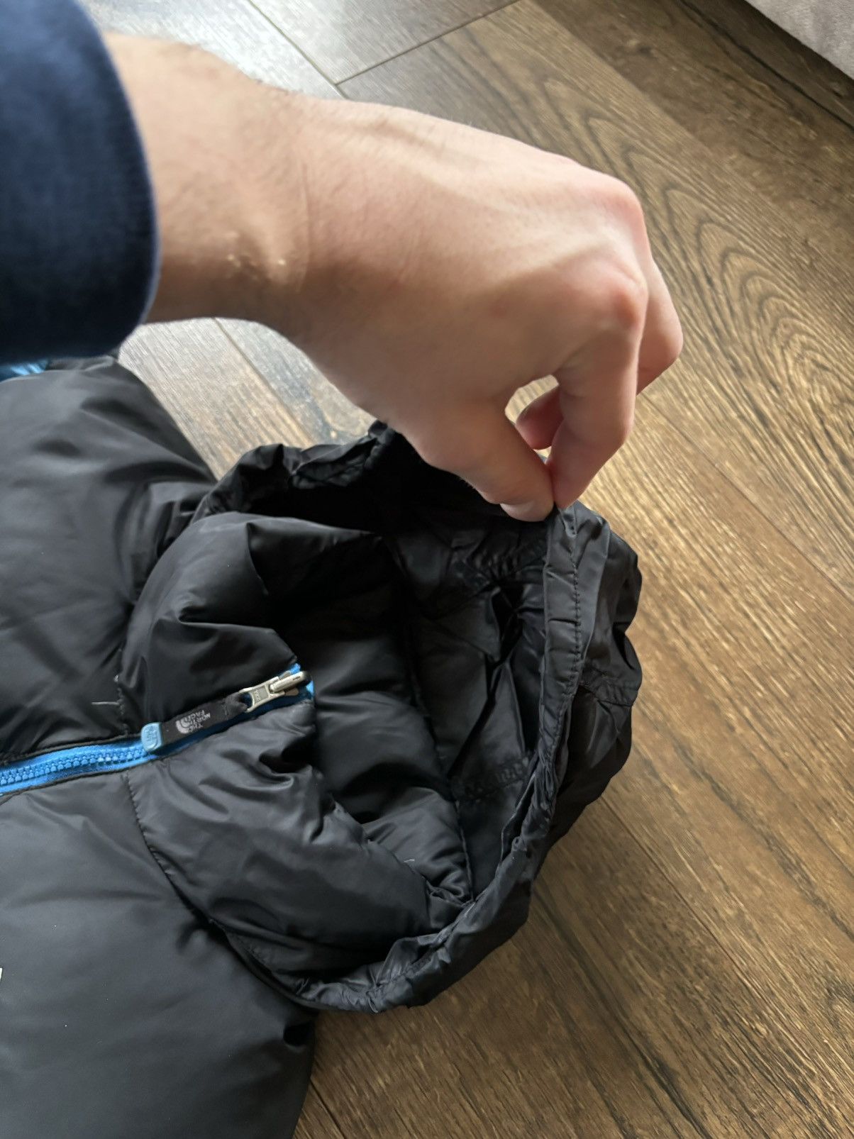 The North Face × Vintage Vintage 90s North Face 700 Down Nuptse Puffer Jacket Black Size US M / EU 48-50 / 2 - 11 Thumbnail