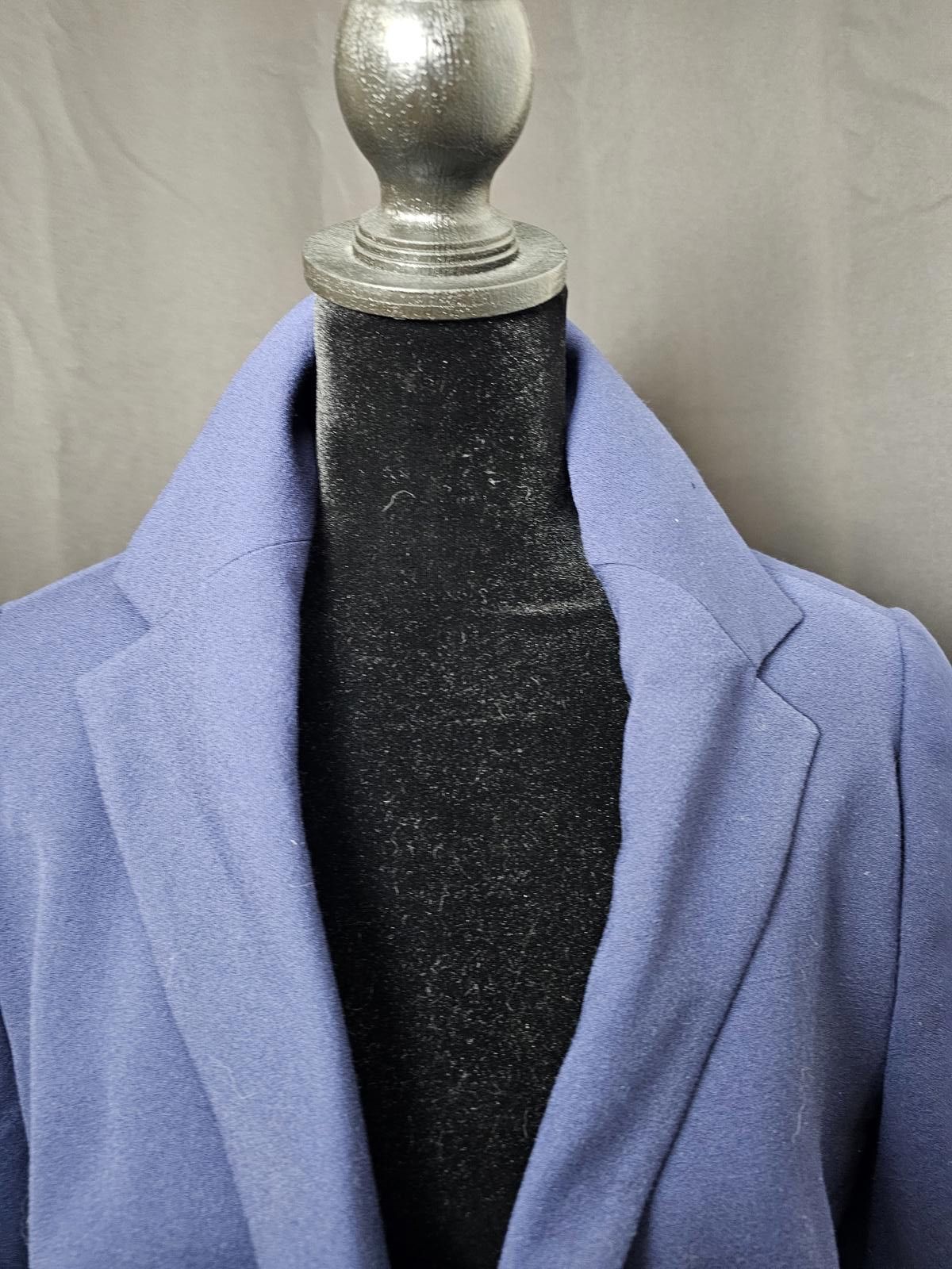 Escada Escada Jacket Navy Blue Womens 42/10 Business Blazer Size L / US 10 / IT 46 - 4 Thumbnail