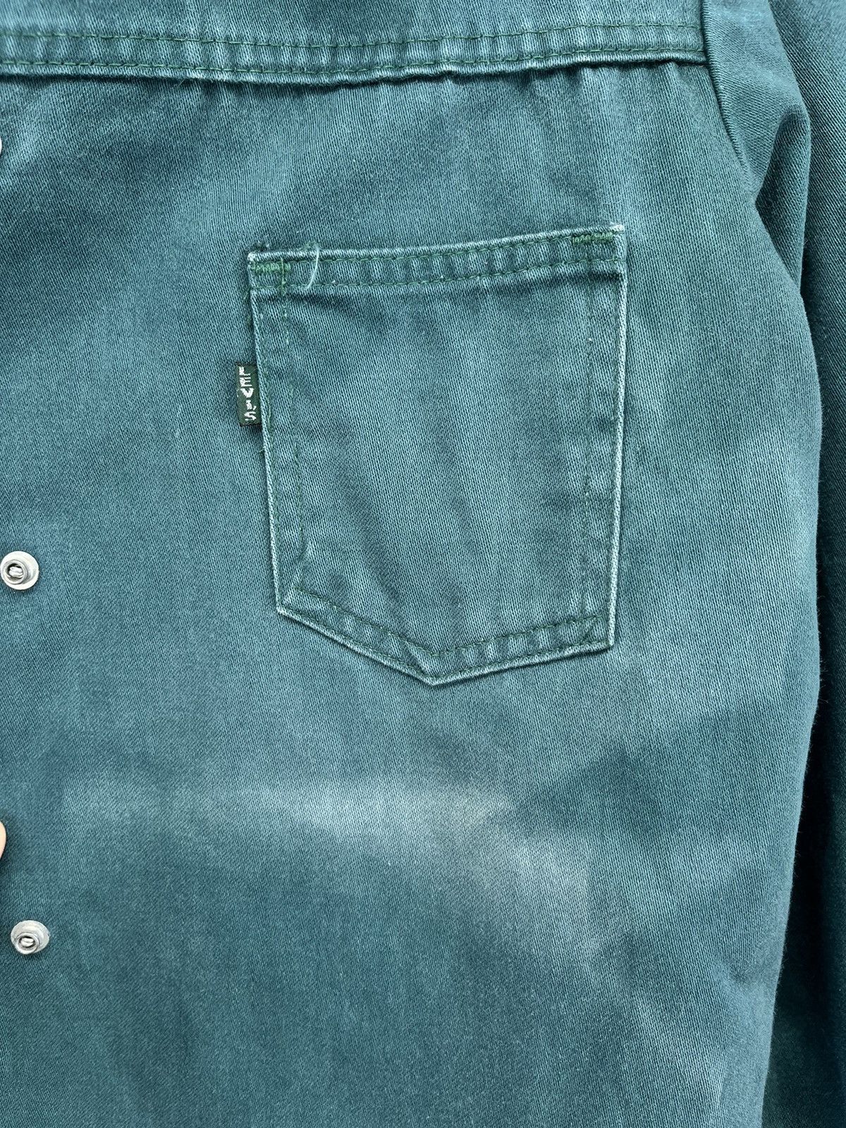 Levi's Vintage 70s Levi's Big E Black Tab Button Up Flannel Jacket Size M / US 6-8 / IT 42-44 - 10 Thumbnail