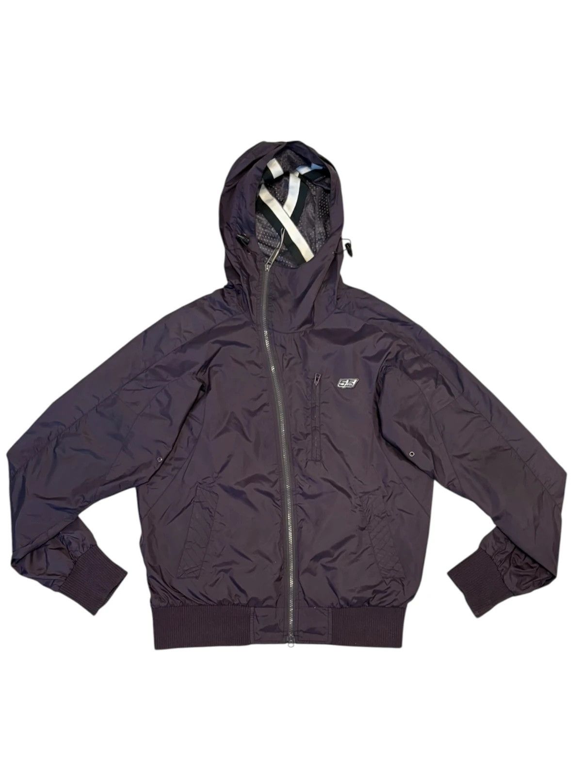 Diesel Diesel 55Dsl archived purple windbreaker jacket Size US L / EU 52-54 / 3 - 1 Thumbnail