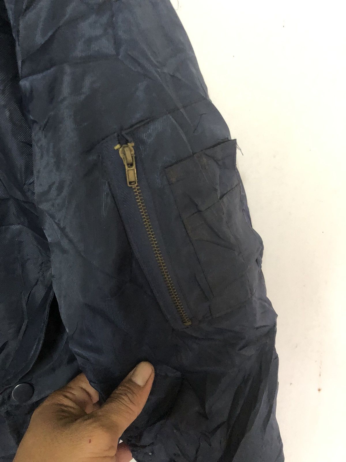 Japanese Brand Vintage Y2K bomber jacket Military Style Size US L / EU 52-54 / 3 - 12 Thumbnail