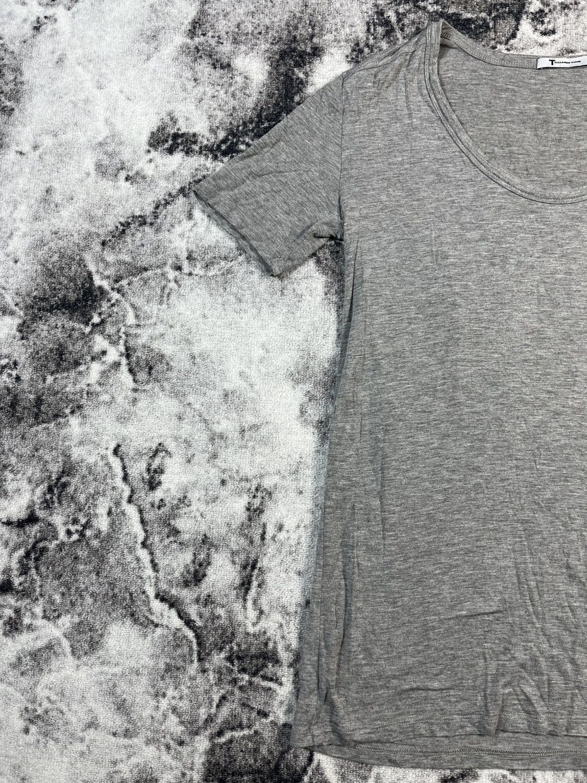 Alexander Wang Alexander Wang T Shirt Grey Minimal Pocket Tee Size US S / EU 44-46 / 1 - 2 Thumbnail