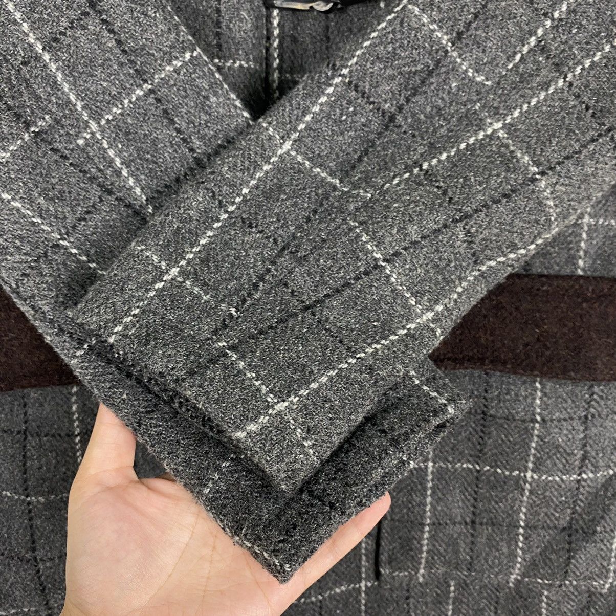 Harris Tweed Designer Hariss tweed Wool Long Coat Size US M / EU 48-50 / 2 - 8 Thumbnail