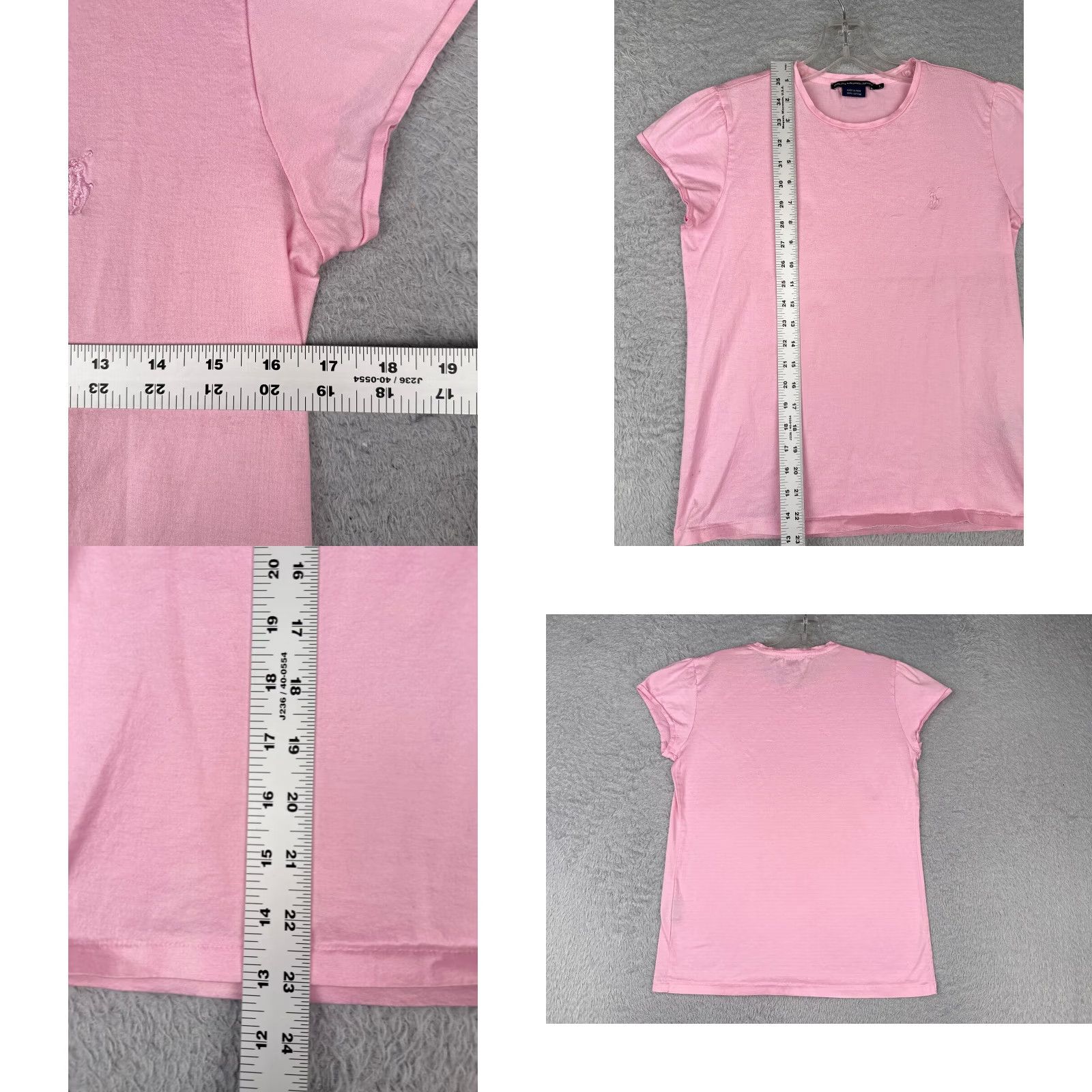 Polo Ralph Lauren RALPH LAUREN SPORT Polo Shirt Women L Pink 100% Cotton Short Sleeve Casual Size L / US 10 / IT 46 - 8 Thumbnail