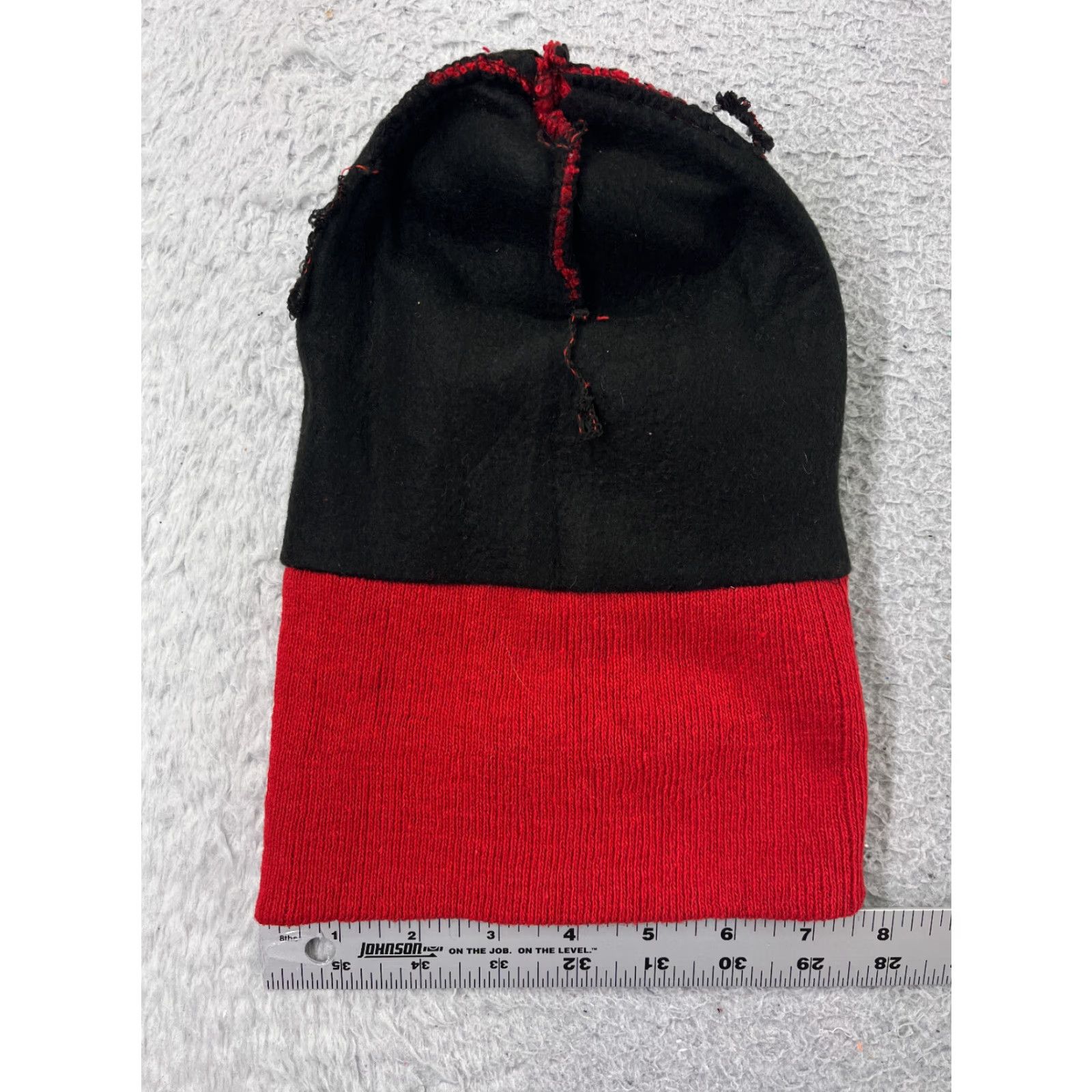 Vintage Beanie Toque Adult One Size Red Knit Acrylic Polyester Lined Winter Ski Hat Beanie Womens One Size Red Knit Acrylic Polyester Lined Winter Ski Size ONE SIZE - 3 Thumbnail