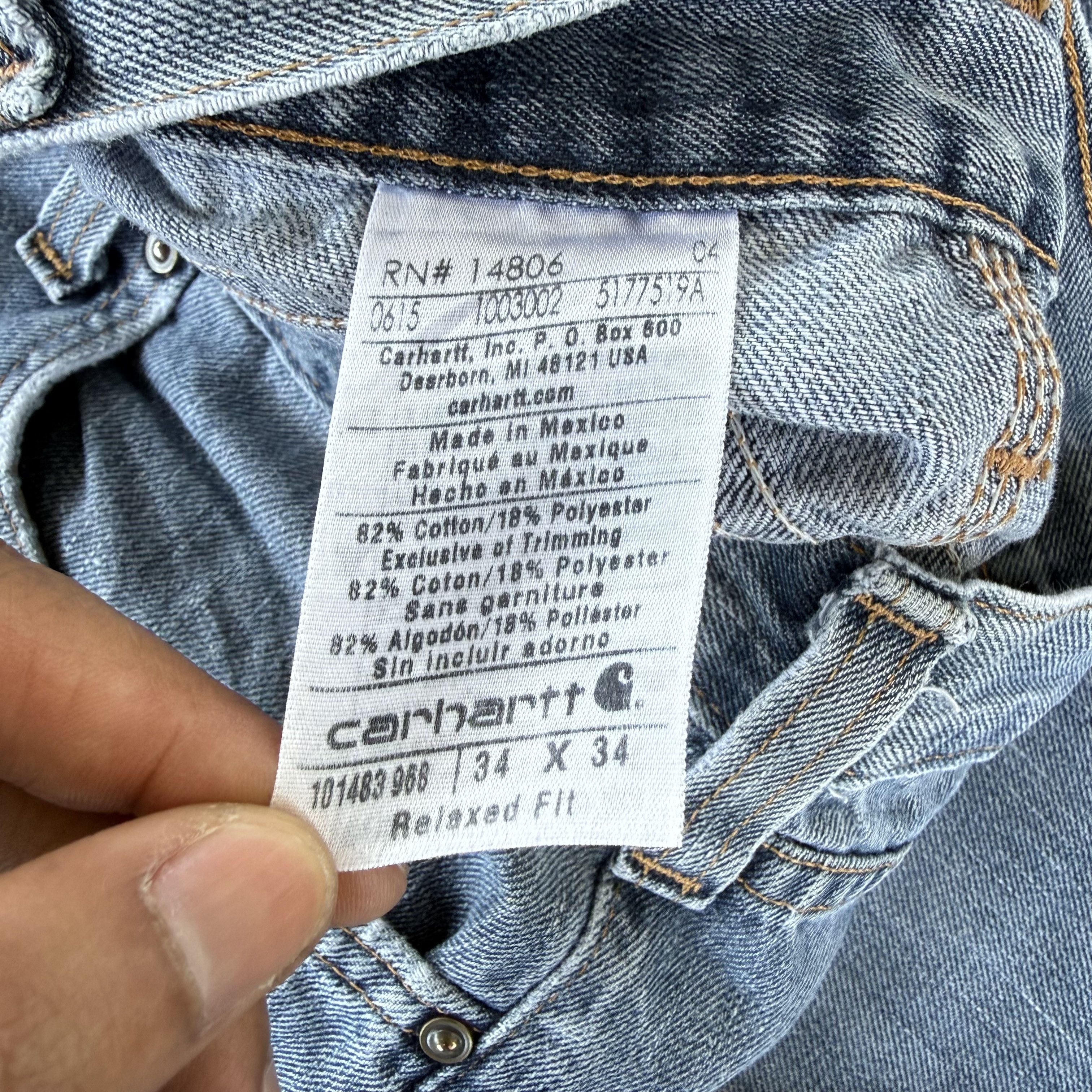 Carhartt Vintage Carhartt Faded Denim Size US 36 / EU 52 - 12 Thumbnail
