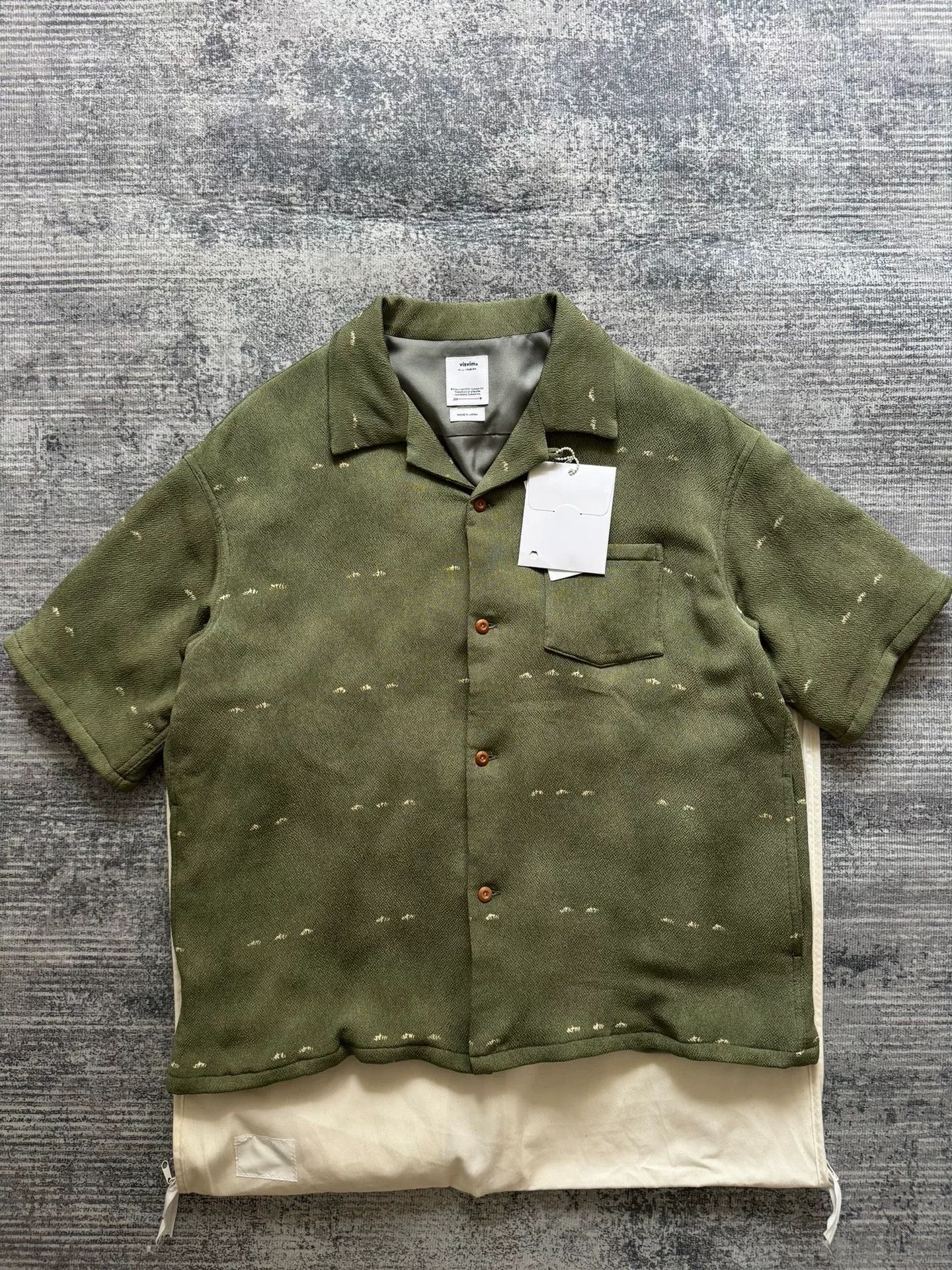 Visvim VISVIM 24SS WALLIS S/S SHIRT IRIS MAWATA Size US M / EU 48-50 / 2 - 1 Thumbnail