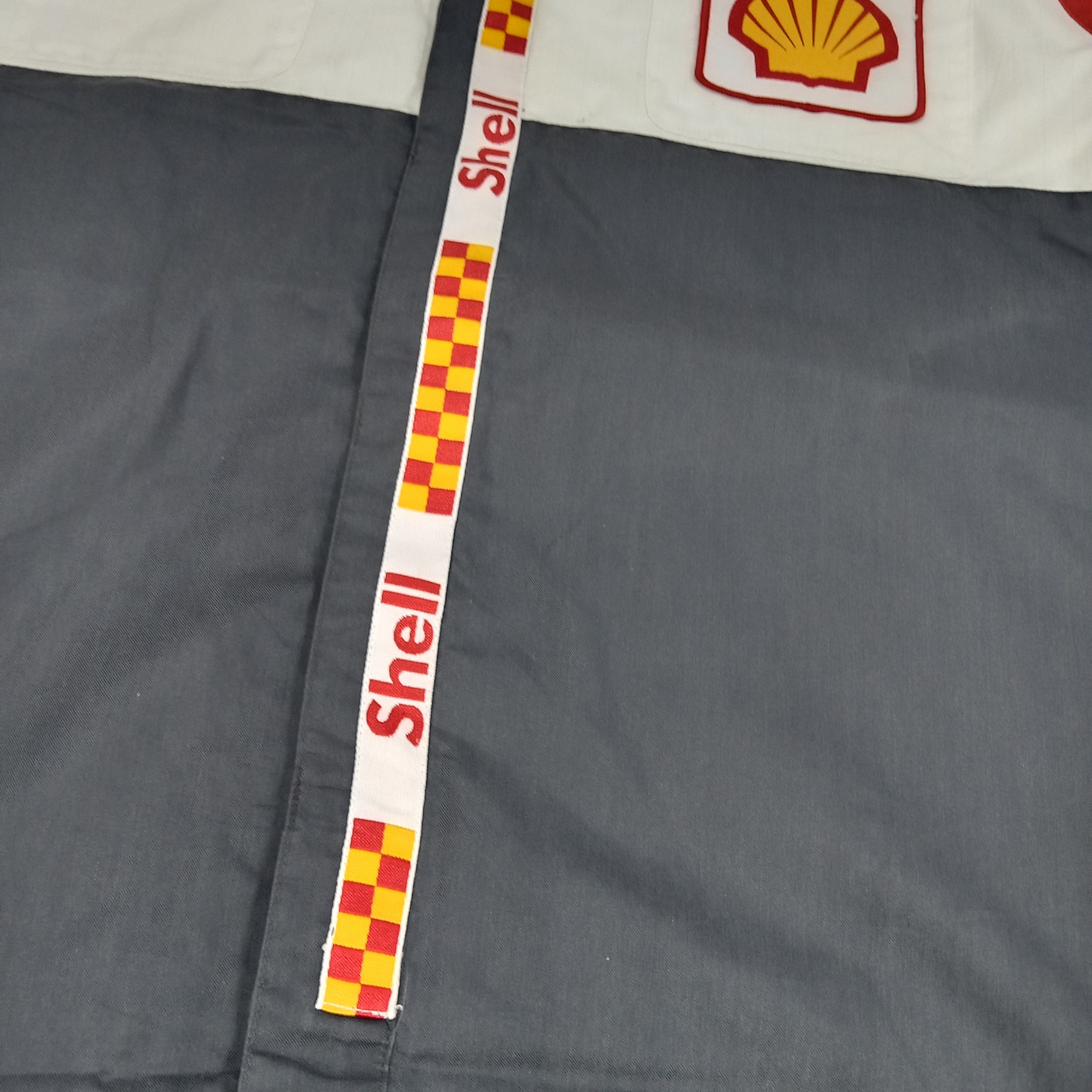Ferrari × Vintage Shell Formula One Racing Ferrari Shirt Button Ups Size US XL / EU 56 / 4 - 2 Thumbnail