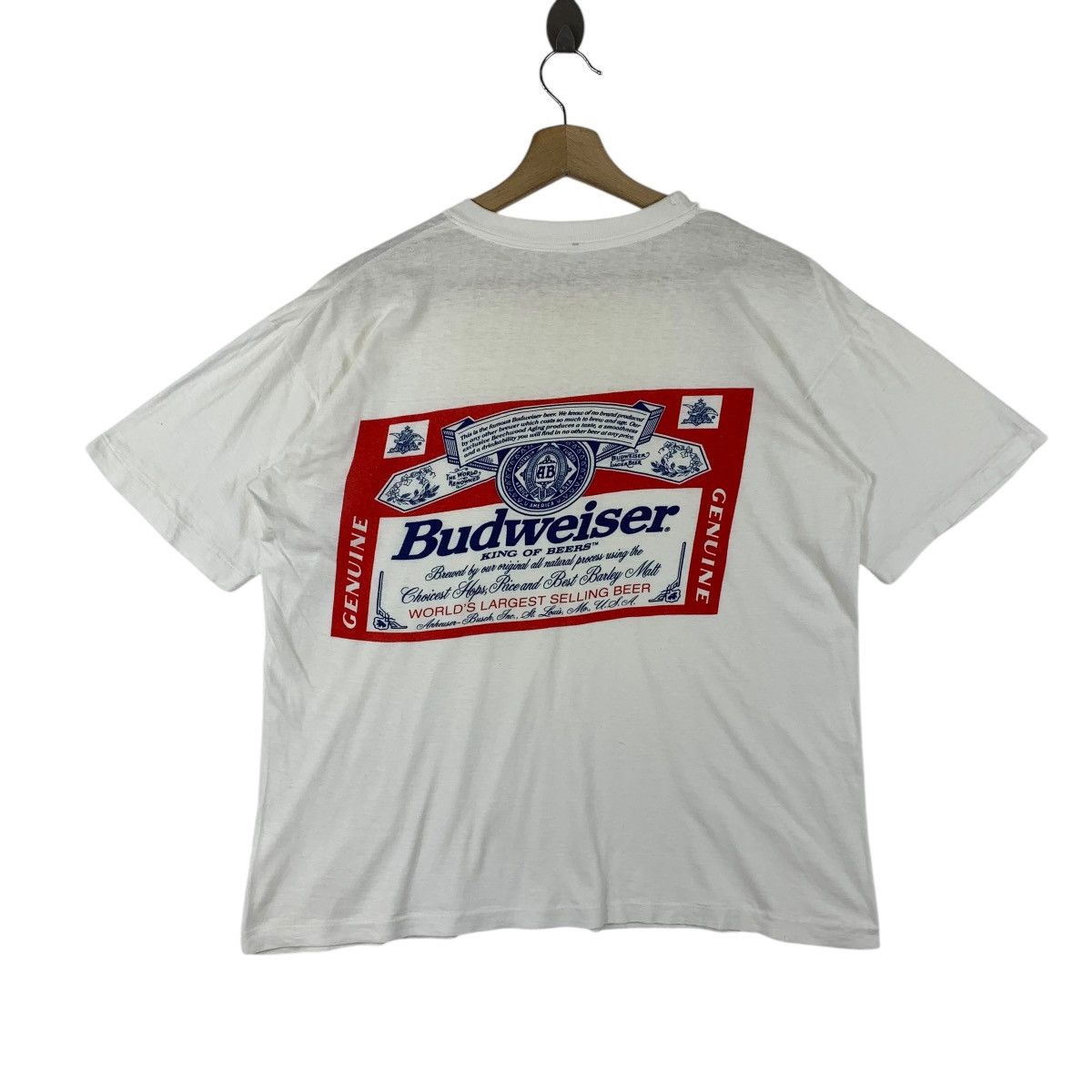 Budweiser × Vintage Vintage BUDWEISER big print tee Size US L / EU 52-54 / 3 - 1 Thumbnail