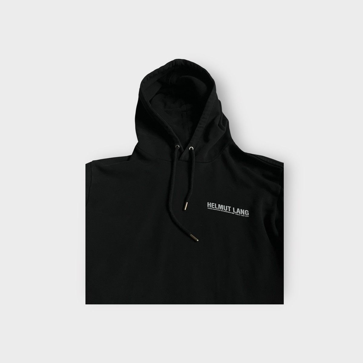 Helmut Lang Helmut Lang Black Hoodie Size US L / EU 52-54 / 3 - 2 Thumbnail