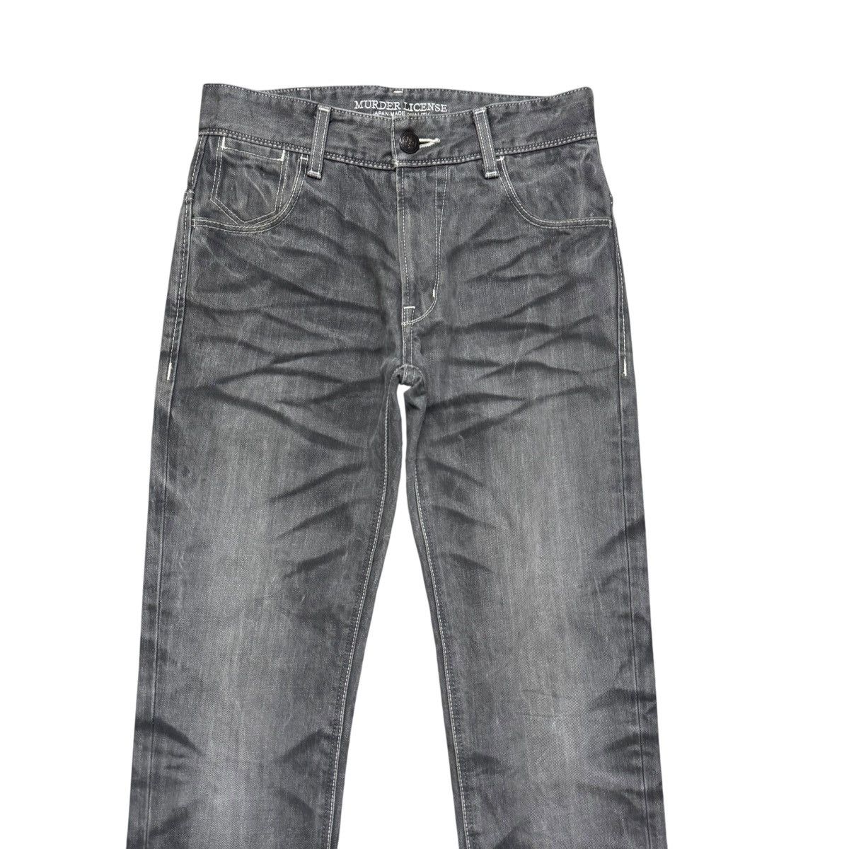 Murder License Murder License Clawmark Denim Slim Jeans Size US 29 - 3 Thumbnail