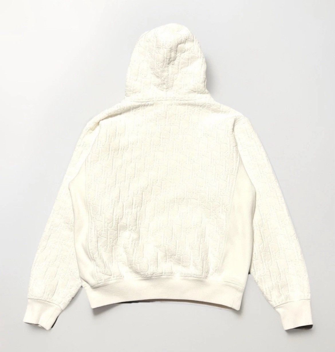 Dior DIOR HOMME⚡️Size Medium oblique logo terry cloth towel hoodie Size US M / EU 48-50 / 2 - 2 Thumbnail