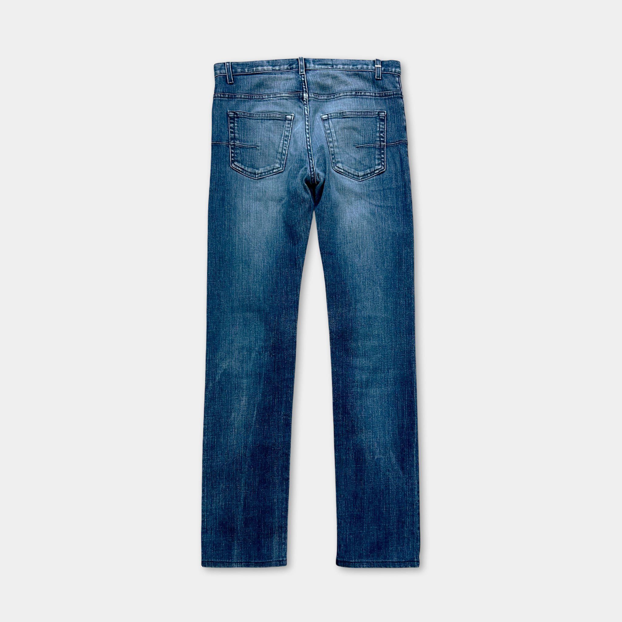 Dior Dior 2000s Skinny Blue Denim Jeans Size US 29 - 4 Thumbnail