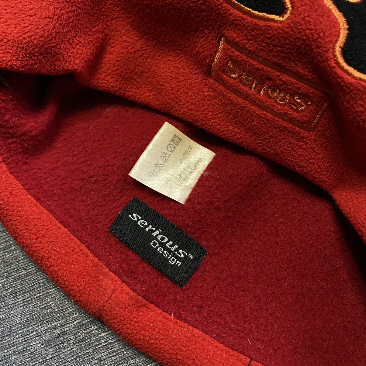 Vintage Vintage Serious y2k flame beanie hat Size ONE SIZE - 3 Thumbnail