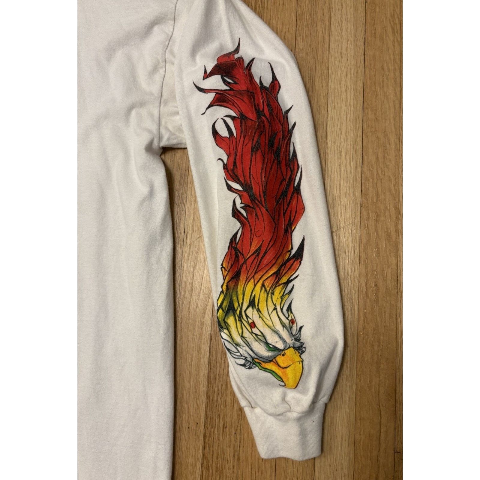 Harley Davidson Vintage Harley Davidson Feel The Heat Long Sleeve Shirt XXL Size US XXL / EU 58 / 5 - 3 Thumbnail