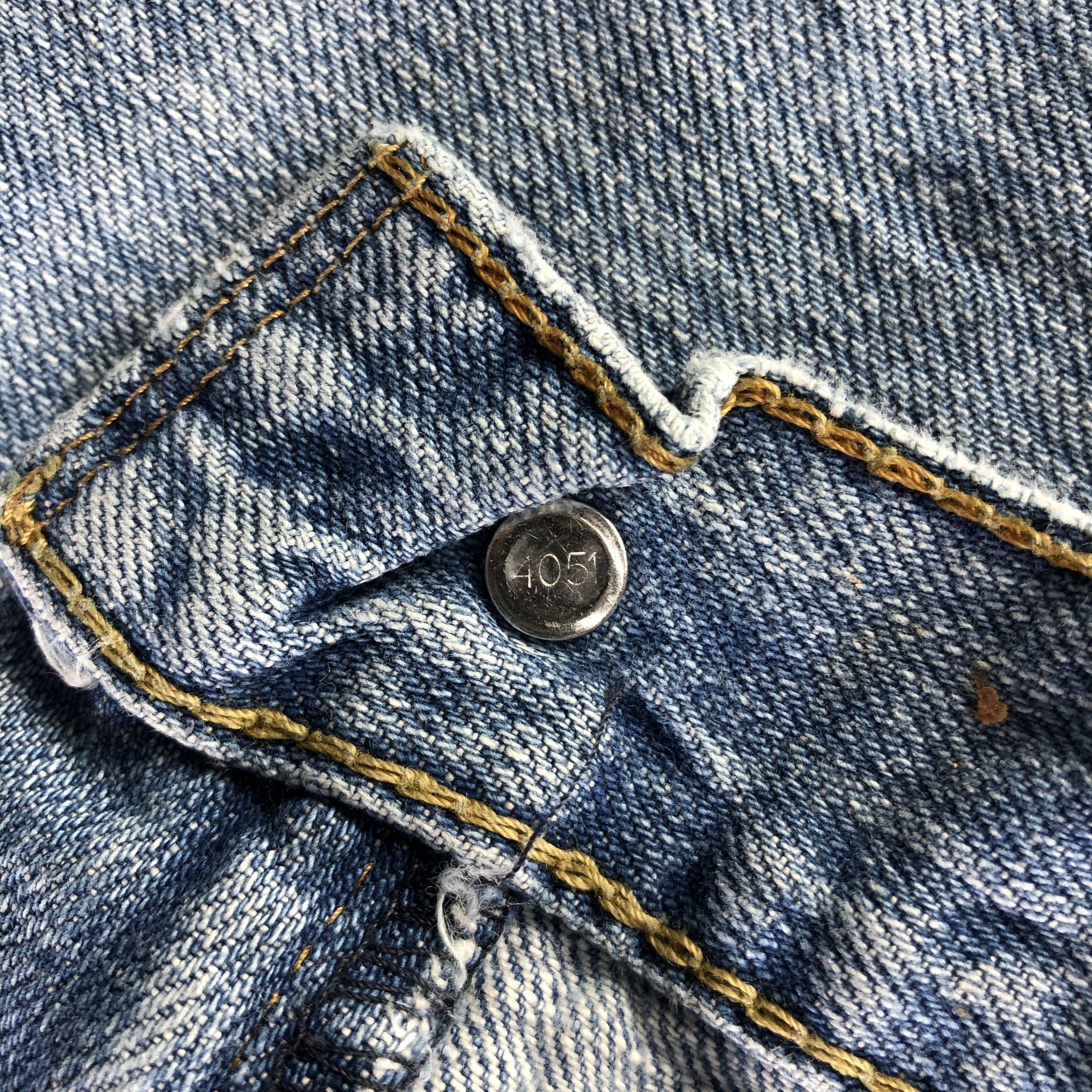 Levi's Vintage Blue Wash Levis 569 Jeans-J4453 Size US 40 / EU 56 - 11 Thumbnail