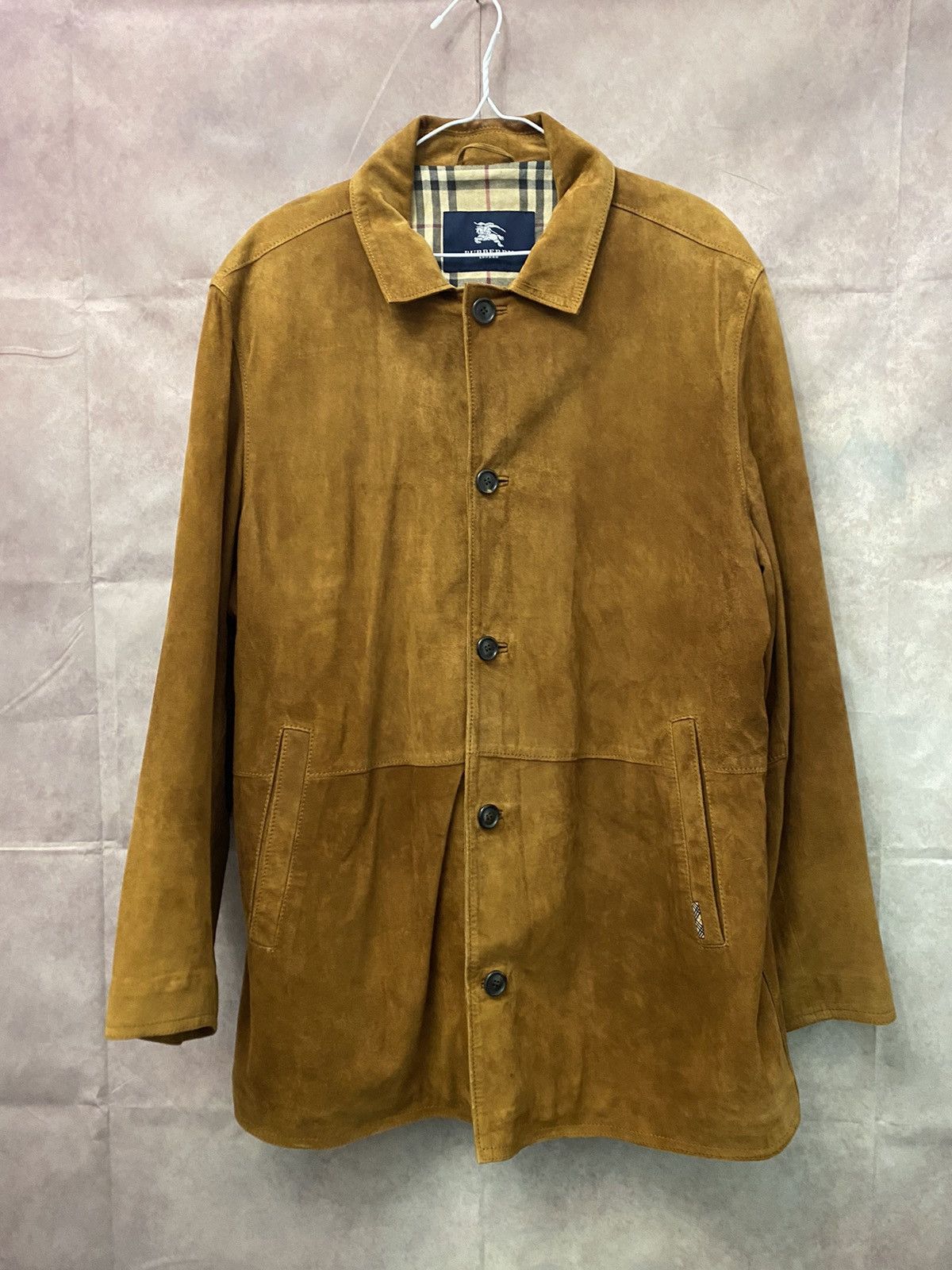 image of Burberry Coat Jacket Luxury in Sand, Men's (Size Large)