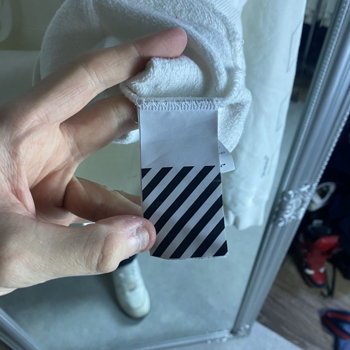 Off-White Off White Hoodie cage back Size US L / EU 52-54 / 3 - 9 Thumbnail