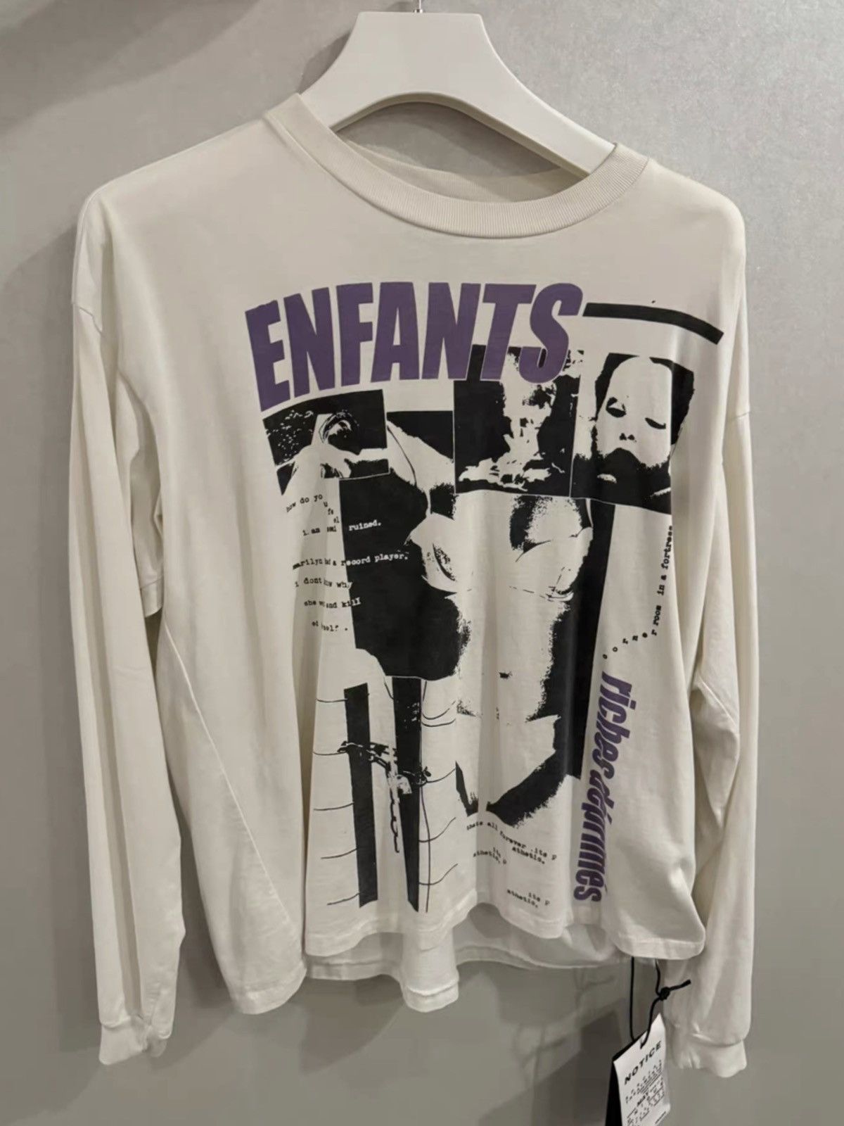 Enfants Riches Deprimes ERD long sleeve tee Size US M / EU 48-50 / 2 - 1 Thumbnail