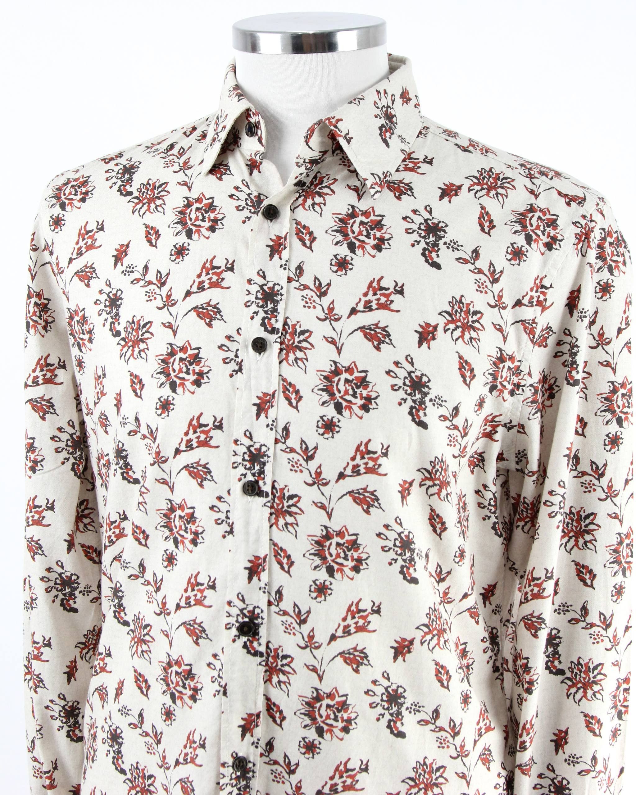 Joop! JOOP! JEANS Light beige shirt with pattern Size US M / EU 48-50 / 2 - 5 Thumbnail
