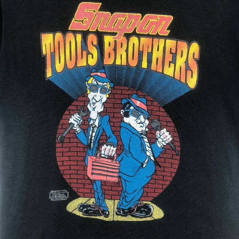 Jerzees Vintage Jerzees Snap-On Tools Brother Men T-Shirt Size US M / EU 48-50 / 2 - 5 Thumbnail