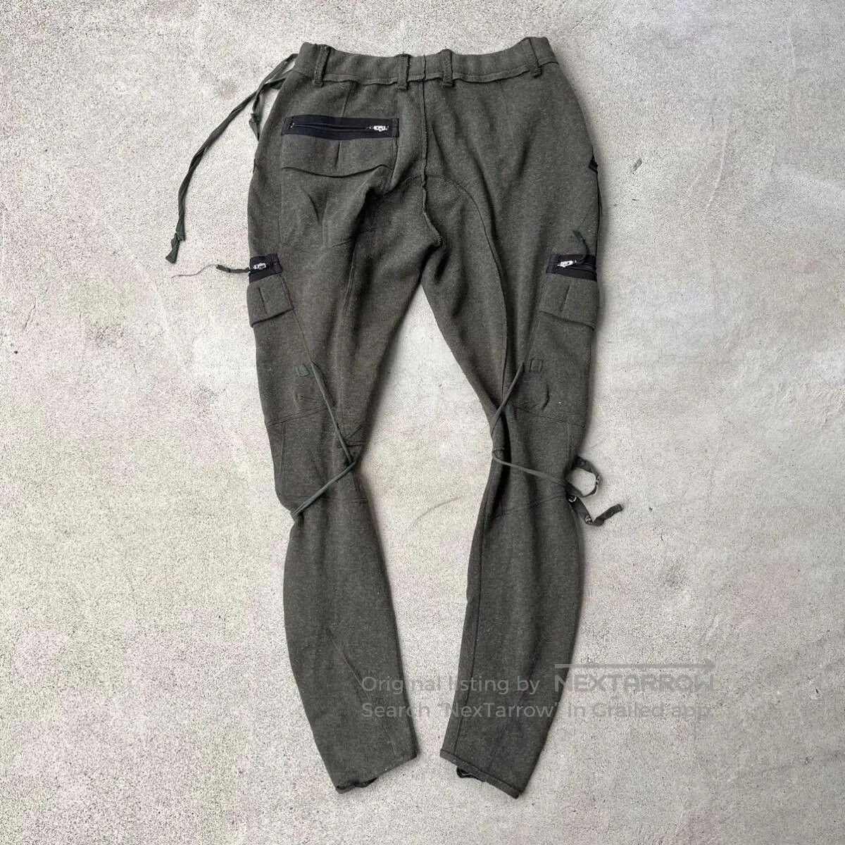 Takahiromiyashita The Soloist. The Soloist 11AW Wool Strap Cargo Pants. Size US 30 / EU 46 - 3 Thumbnail