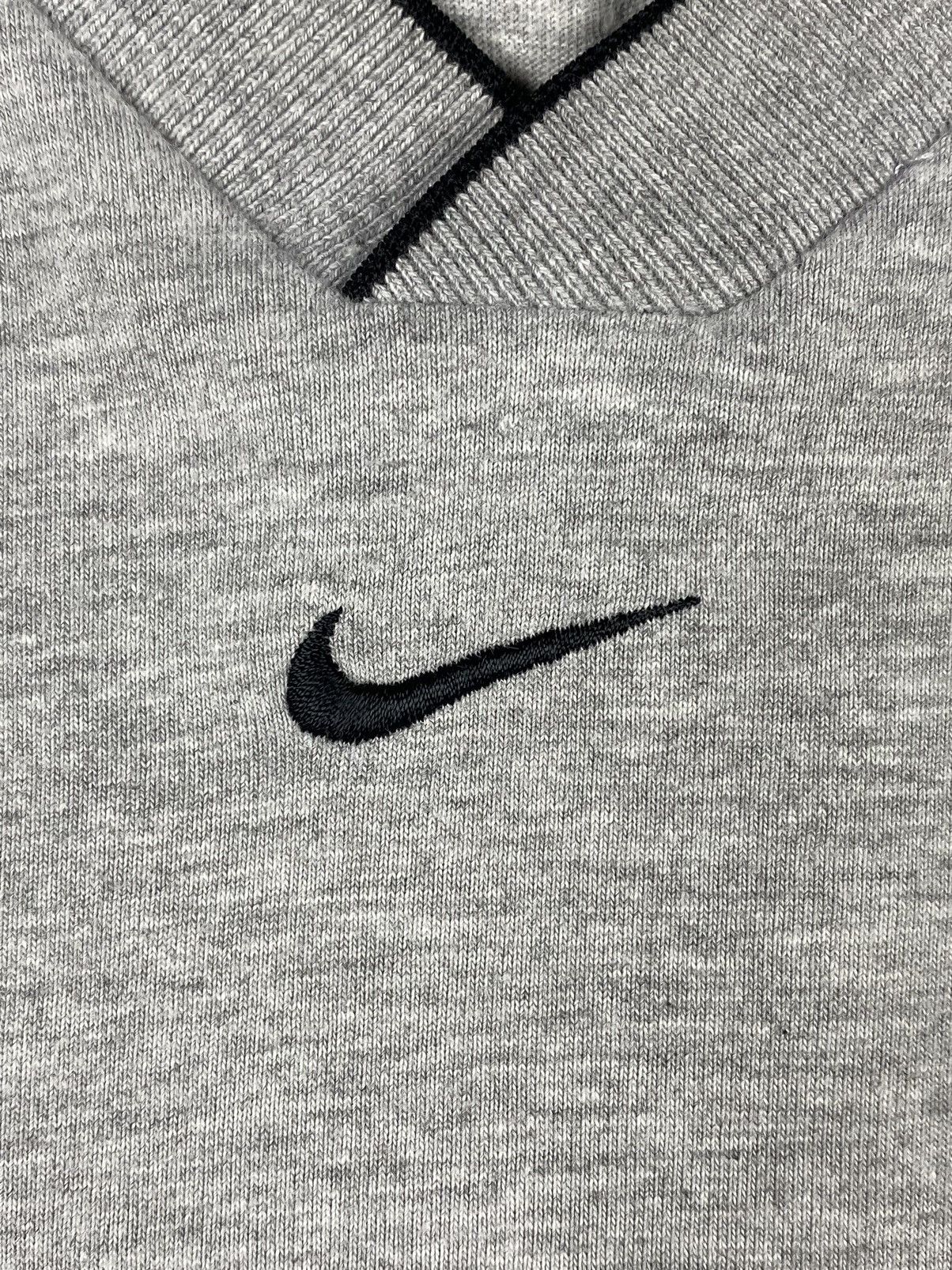 Nike × Vintage Vintage Nike Dril Y2K Center Logo Tee T Shirt Size US M / EU 48-50 / 2 - 6 Thumbnail