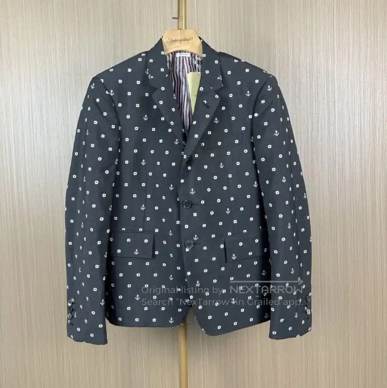 Thom Browne Thom Browne Women's Black Cotton Coat . Size L / US 10 / IT 46 - 1 Thumbnail