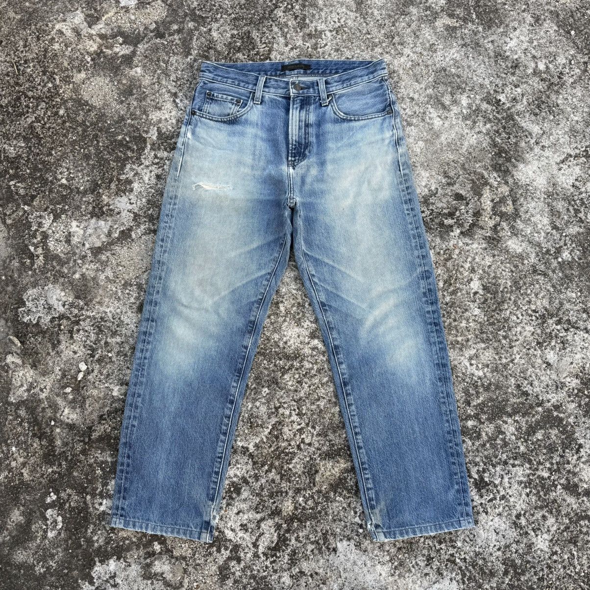 Japanese Brand VINTAGE JAPANESE FADED JEAN DENIM PANTS Size US 32 / EU 48 - 2 Thumbnail