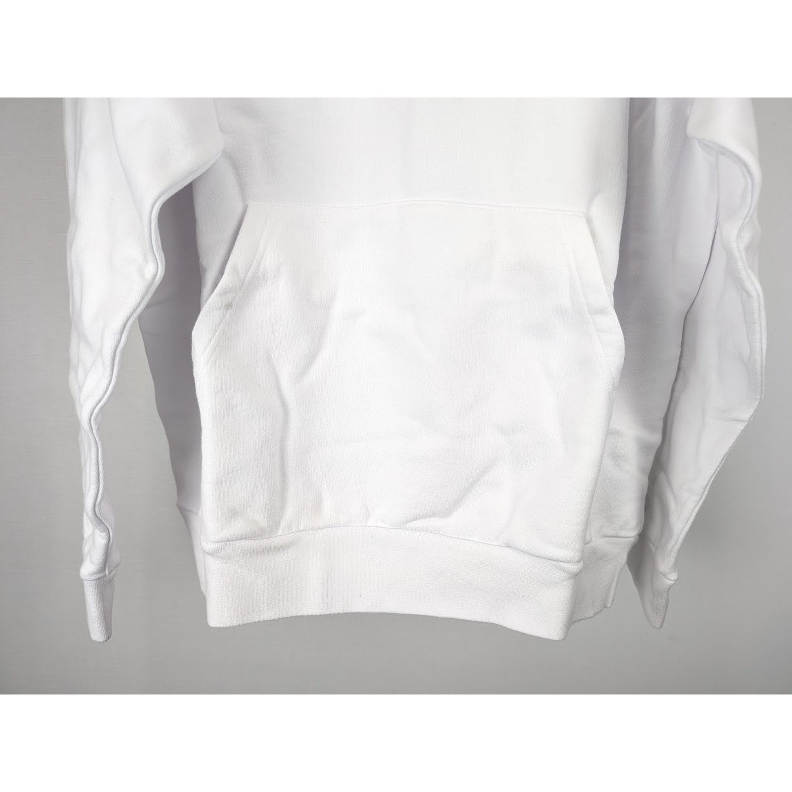 Palm Angels o1rshd1 HK SP Rayed Hoody in White/Orange Size US XXL / EU 58 / 5 - 7 Thumbnail