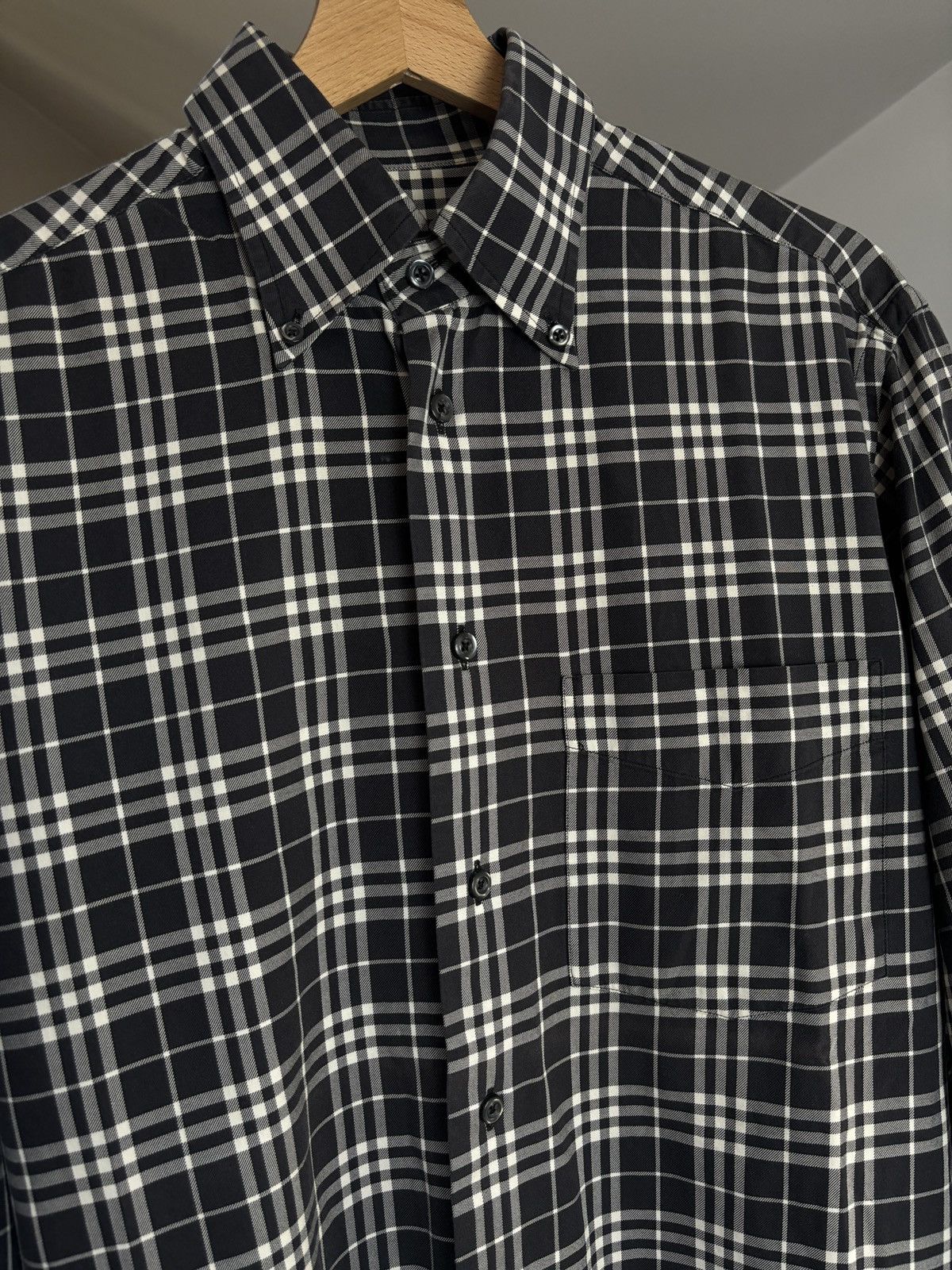 Burberry Burberry Checkered Button Up Shirt Size US S / EU 44-46 / 1 - 2 Thumbnail
