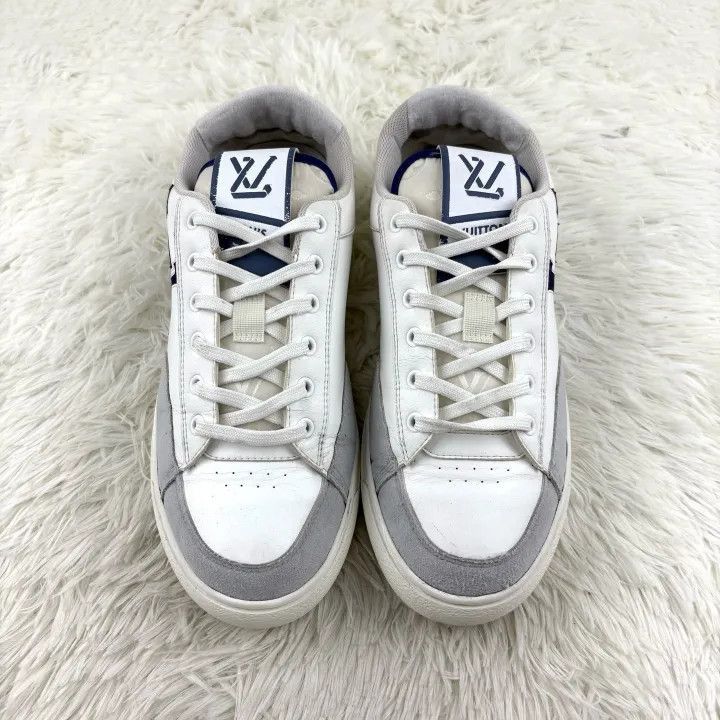 Other Louis Vuitton Stylish Low-Top Sneakers in White Gray -2508 Size US 8 / EU 41 - 2 Thumbnail
