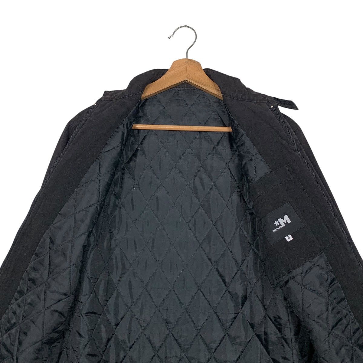 Japanese Brand UNTITLED M Cotton Casual Jacket Dark Brown #2801-C126 Size US M / EU 48-50 / 2 - 11 Thumbnail