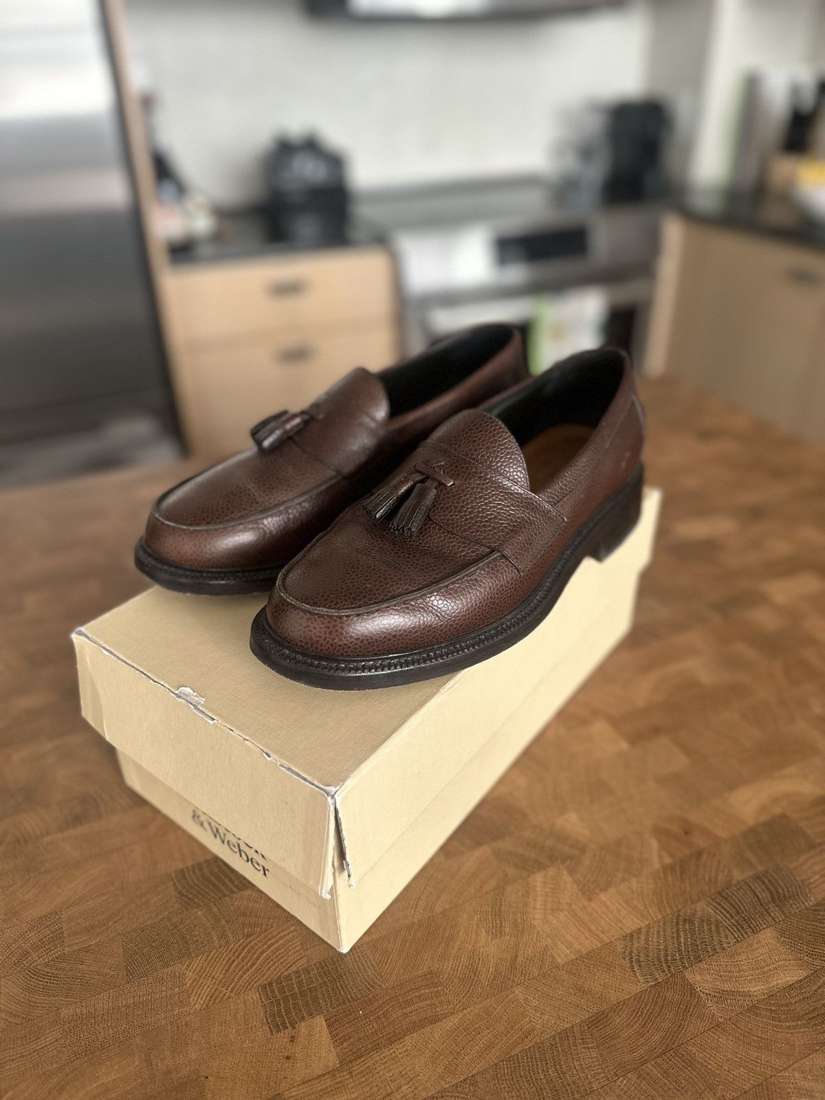 ヒ*ル様 定価約9万【稀少】Blackstock&Weber ミュール US11 Blackstock Weber Loafers | Grailed
