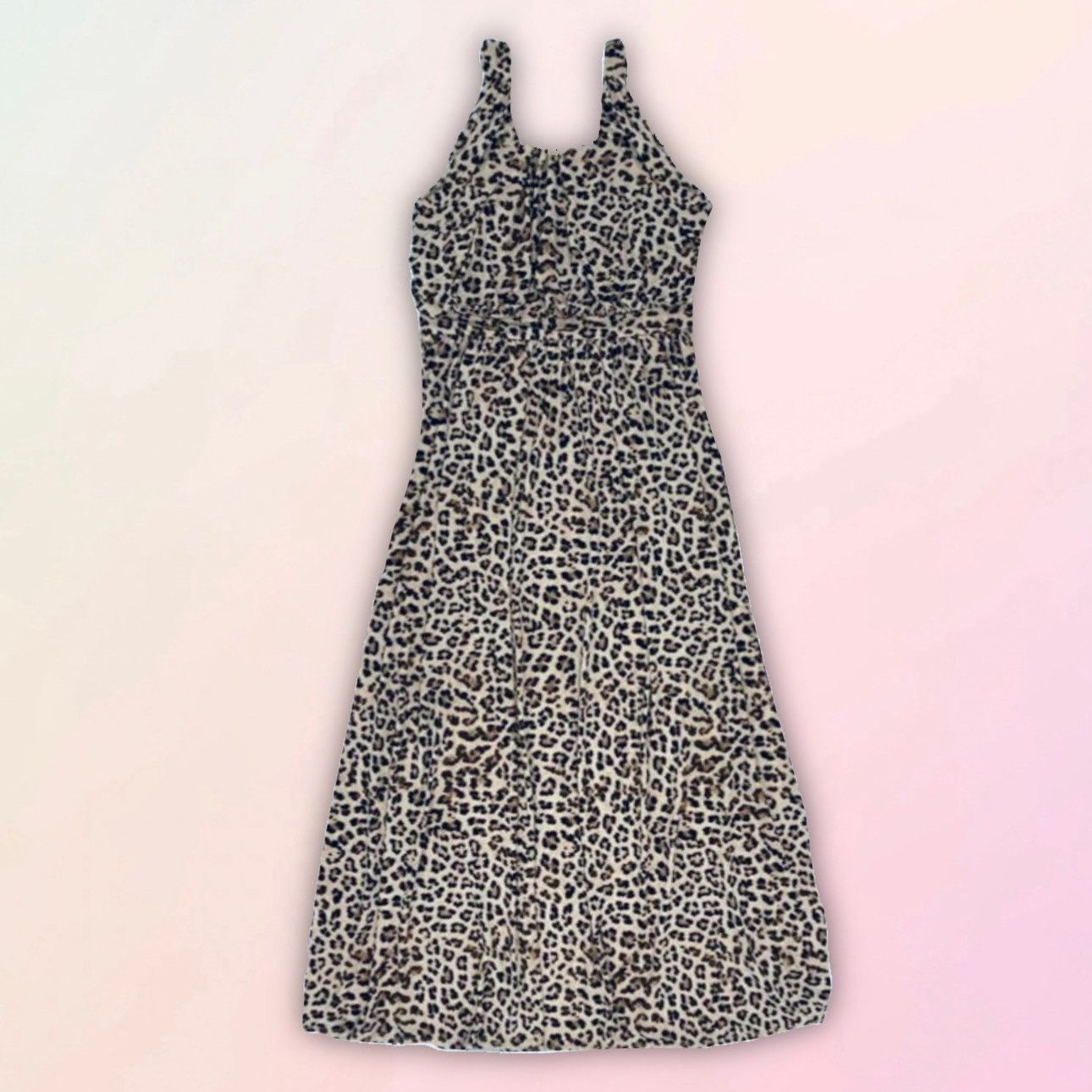 I.N.C INC, Cheetah Print, Sleeveless Maxi Dress, Petite Size M / US 6-8 / IT 42-44 - 1 Thumbnail