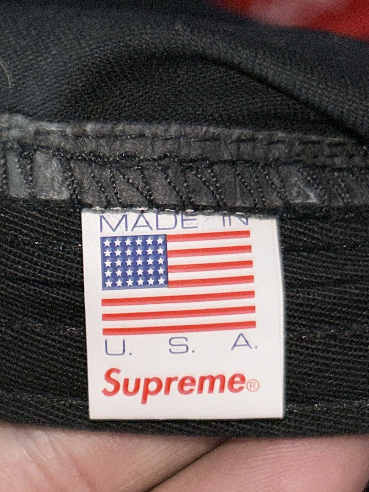 Supreme Supreme Military Camp Cap Black SS18 Size ONE SIZE - 7 Thumbnail