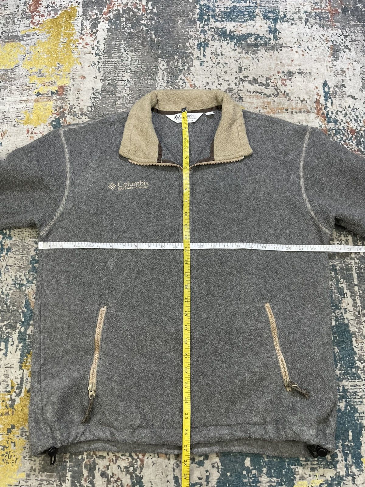 Columbia Vintage 90s Columbia Half-Zip Fleece Pullover Size US M / EU 48-50 / 2 - 11 Thumbnail