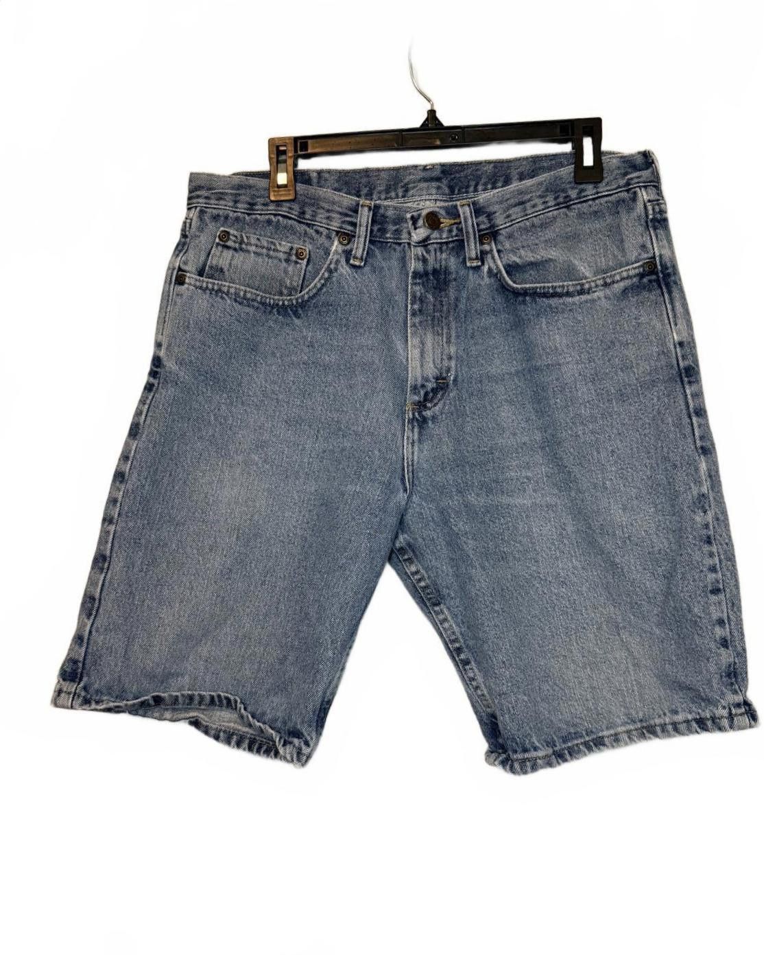 Wrangler Wrangler Men Relaxed fit Jorts Jean Shorts Basic Size US 33 - 1 Thumbnail