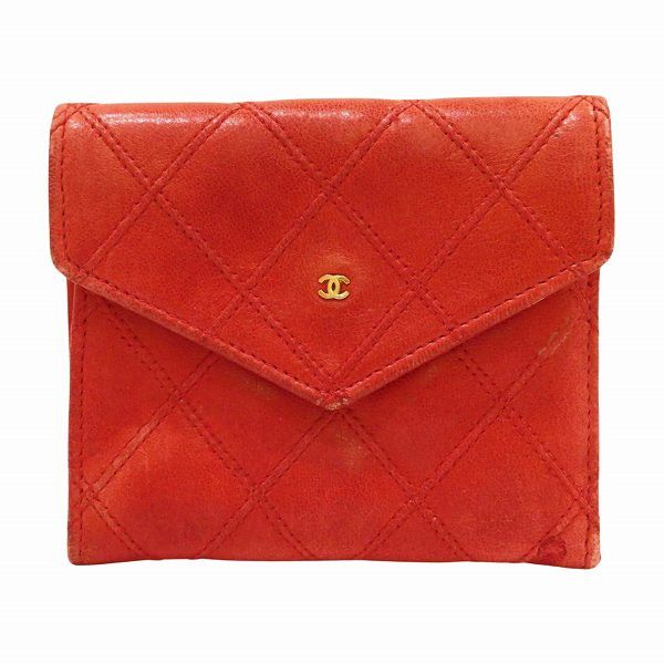 Chanel Chanel Chanel Bicolore Cocomark Coin Case Leather Coin Case in Fair Condition Size ONE SIZE - 1 Thumbnail